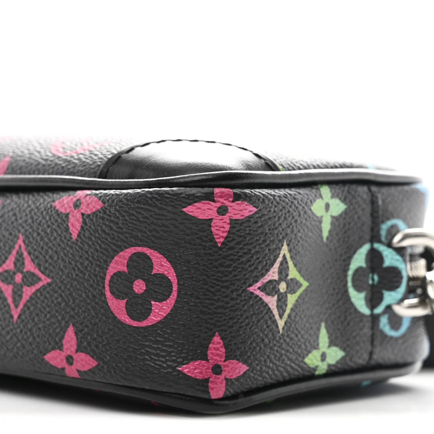 Monogram Iridescent Trocadero Wearable Wallet Black - Image 9
