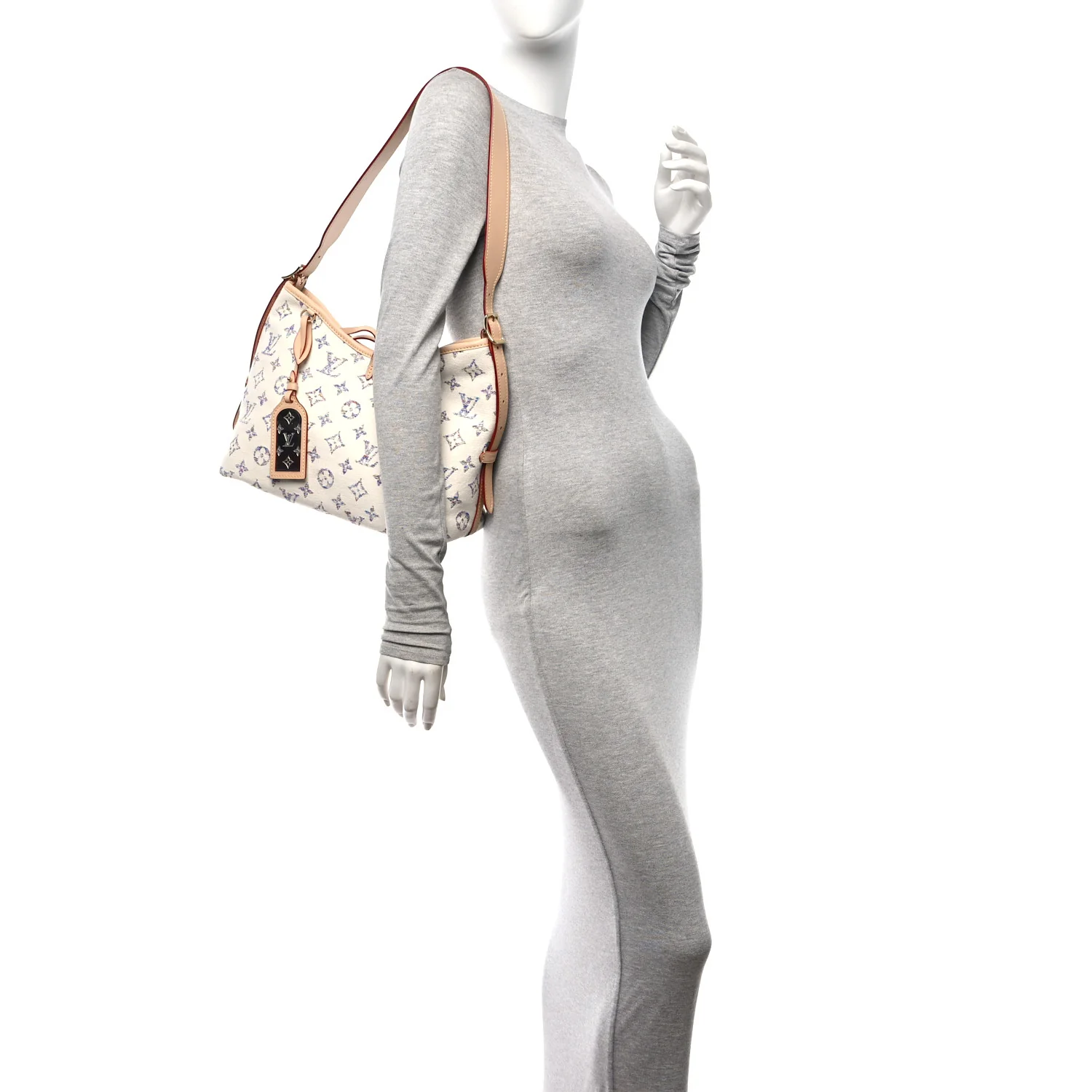 Monogram Jacquard CarryAll PM Multicolor Beige - Image 2