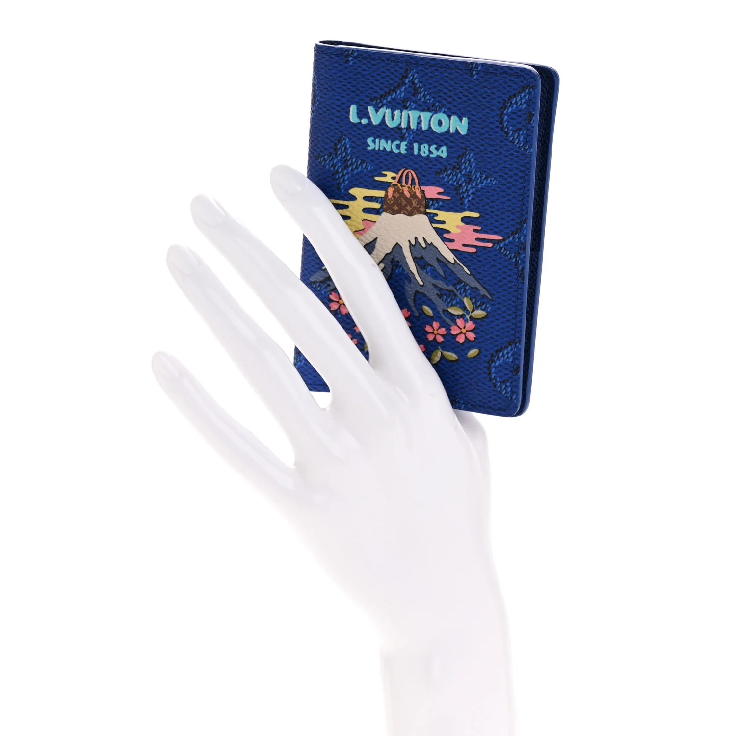 Monogram Japan Pocket Organizer Blue - Image 2