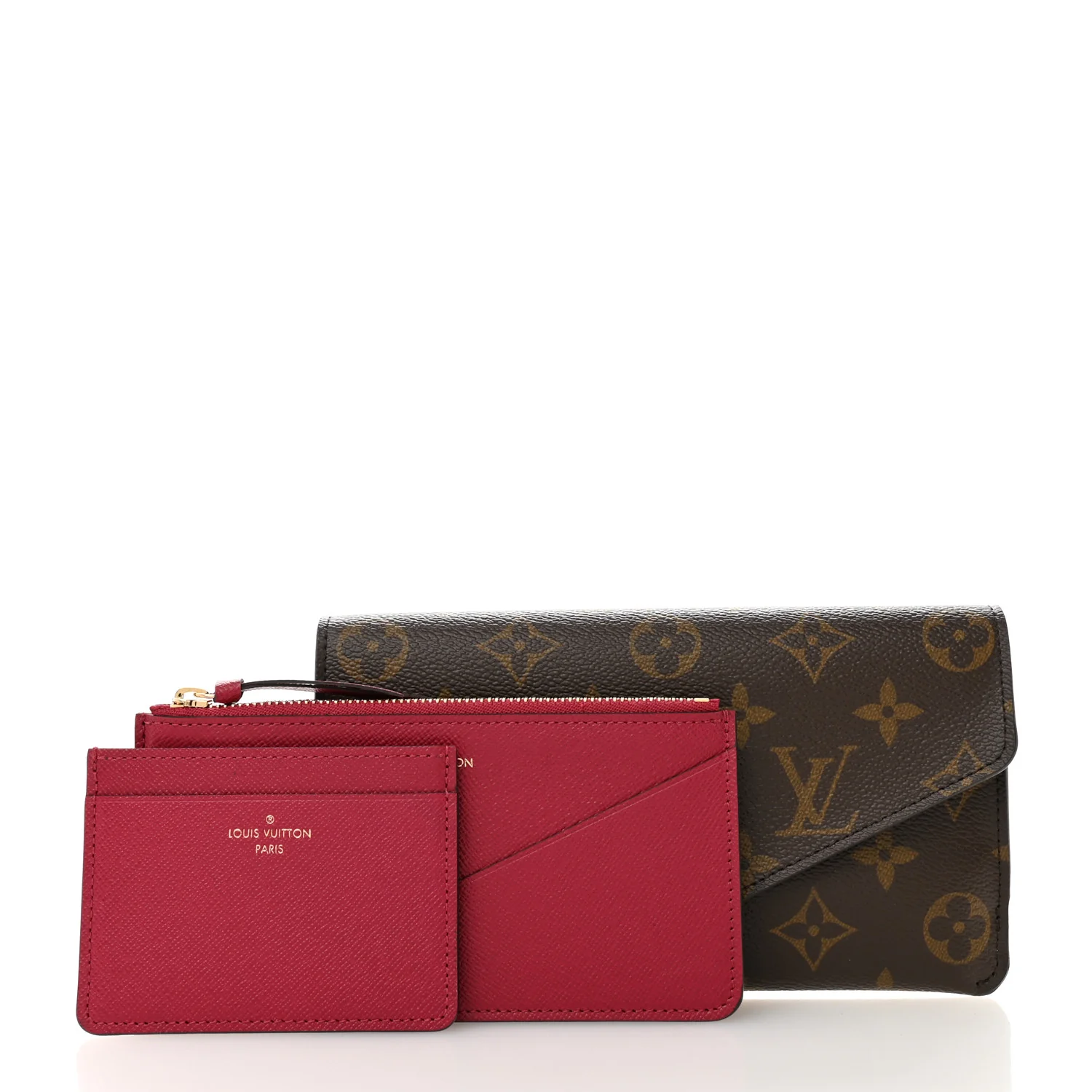 Monogram Jeanne Wallet Fuchsia - Image 3