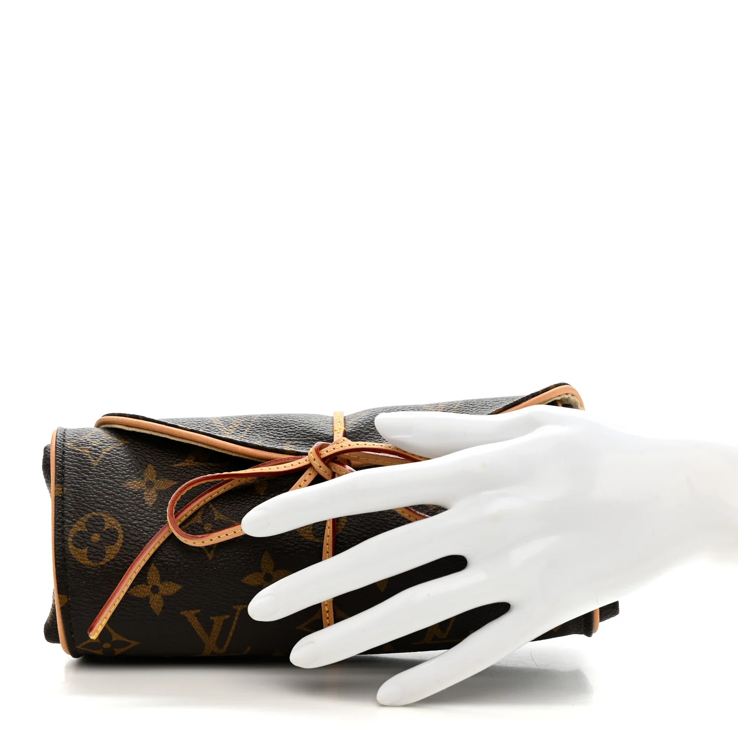 Monogram Jewelry Roll Pouch - Image 2