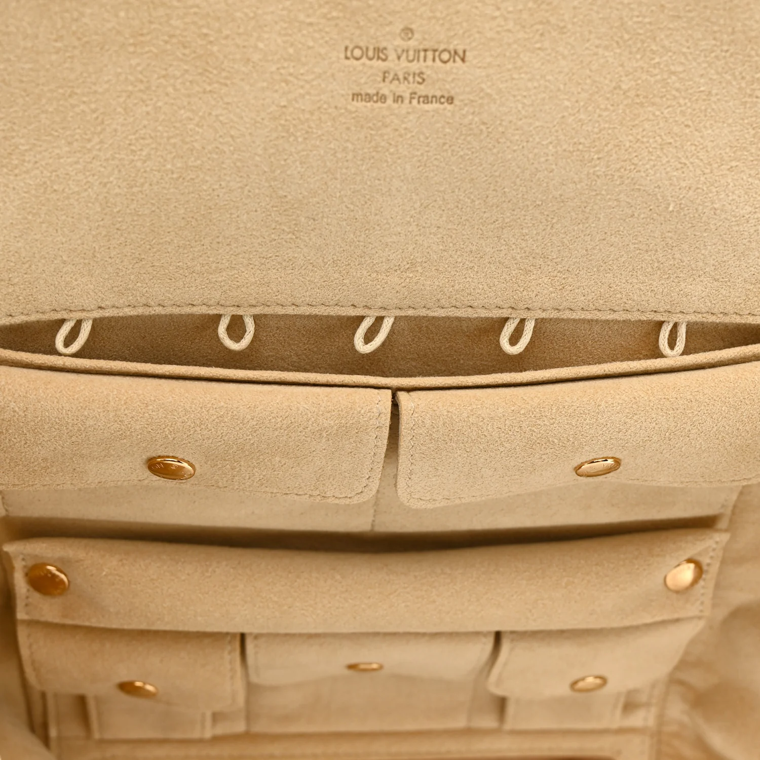 Monogram Jewelry Roll Pouch - Image 8