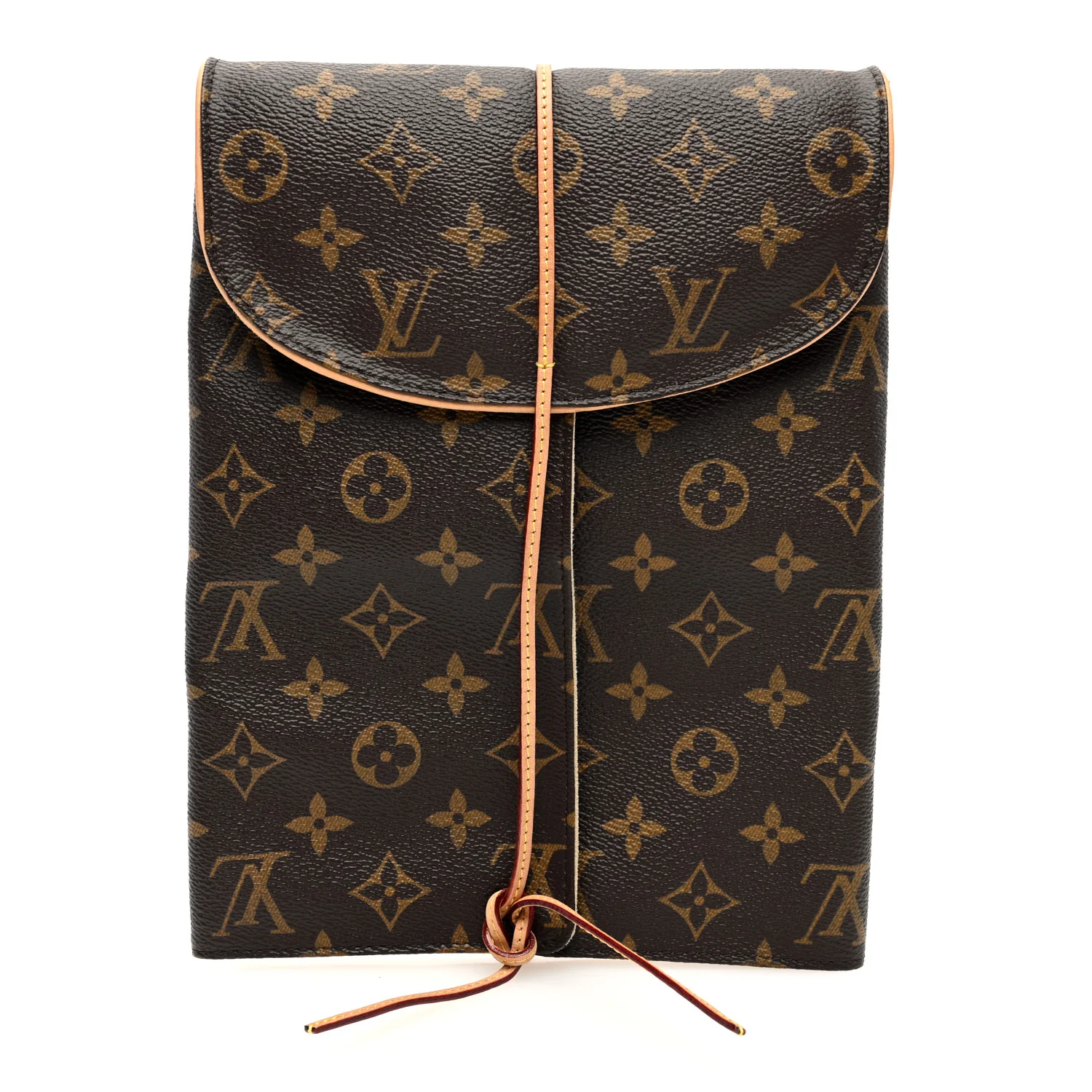 Monogram Jewelry Roll Pouch