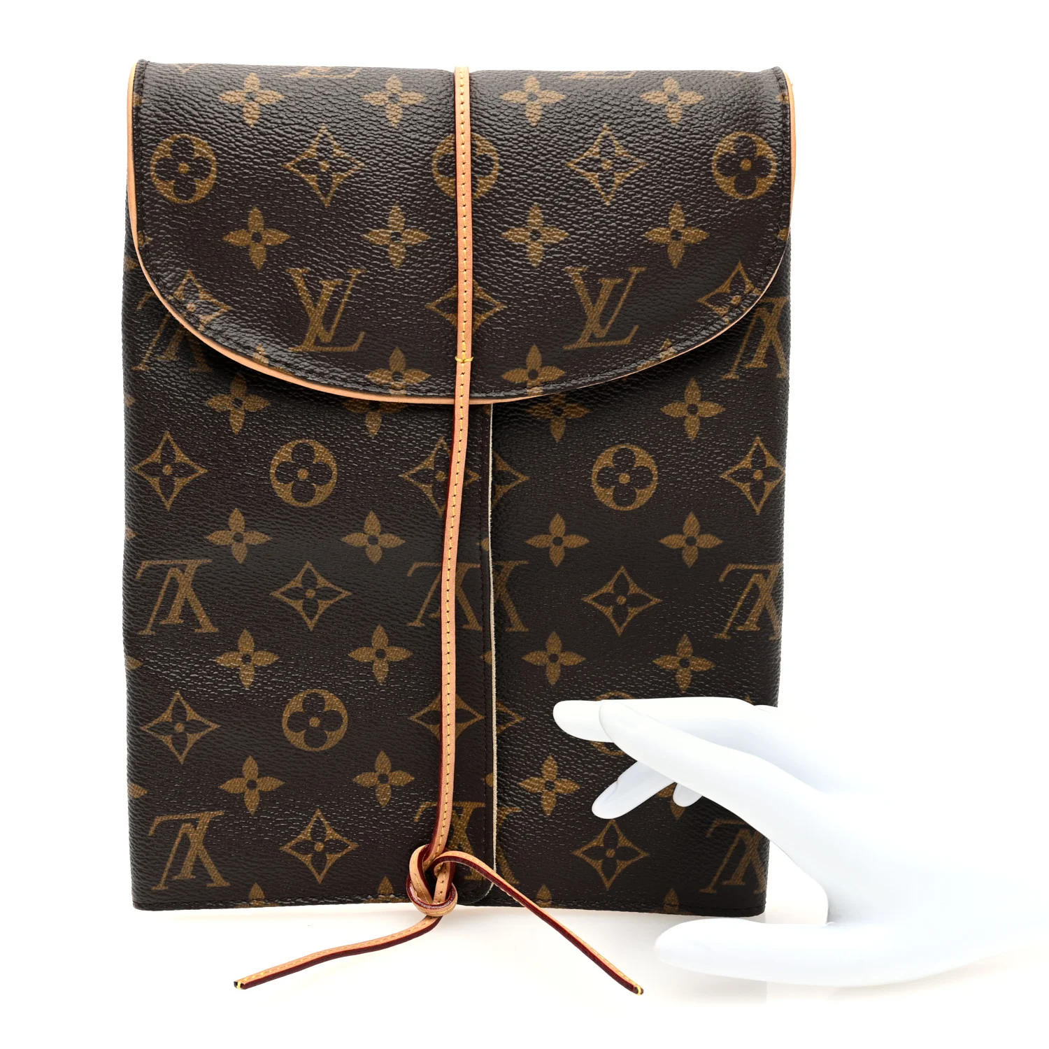 Monogram Jewelry Roll Pouch - Image 2