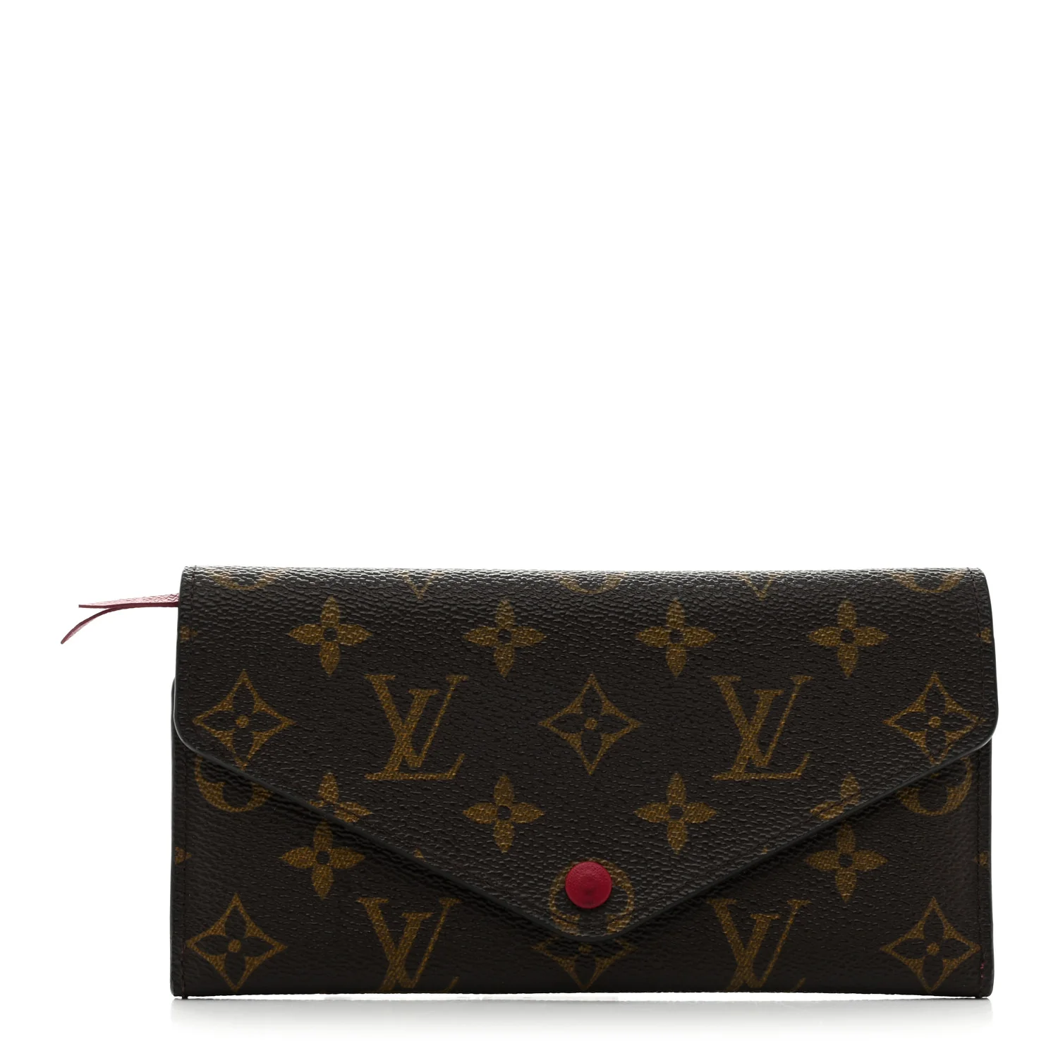 Monogram Josephine Wallet Fuchsia