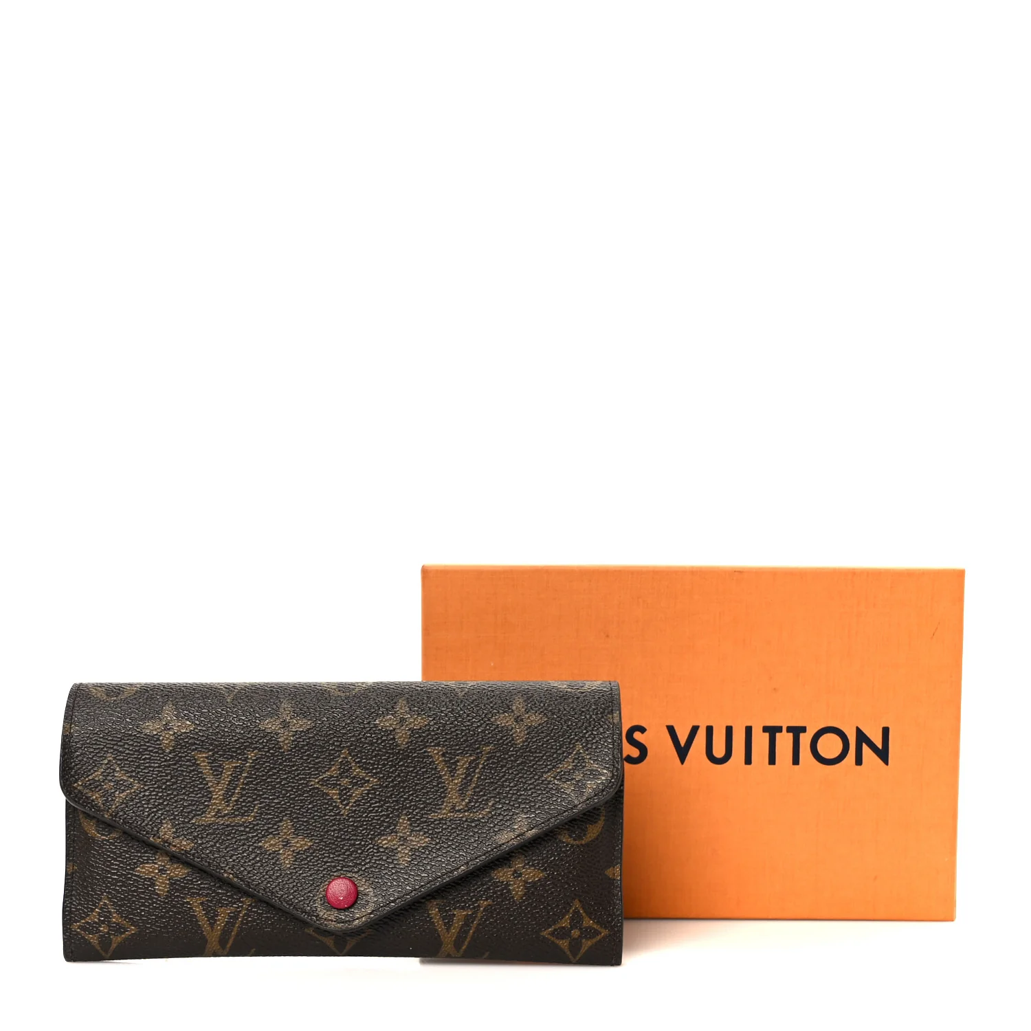 Monogram Josephine Wallet Fuchsia - Image 13