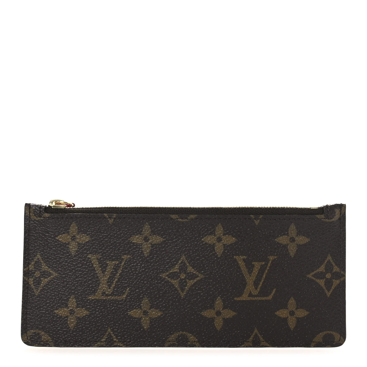 Monogram Josephine Wallet Zippered Insert Fuchsia