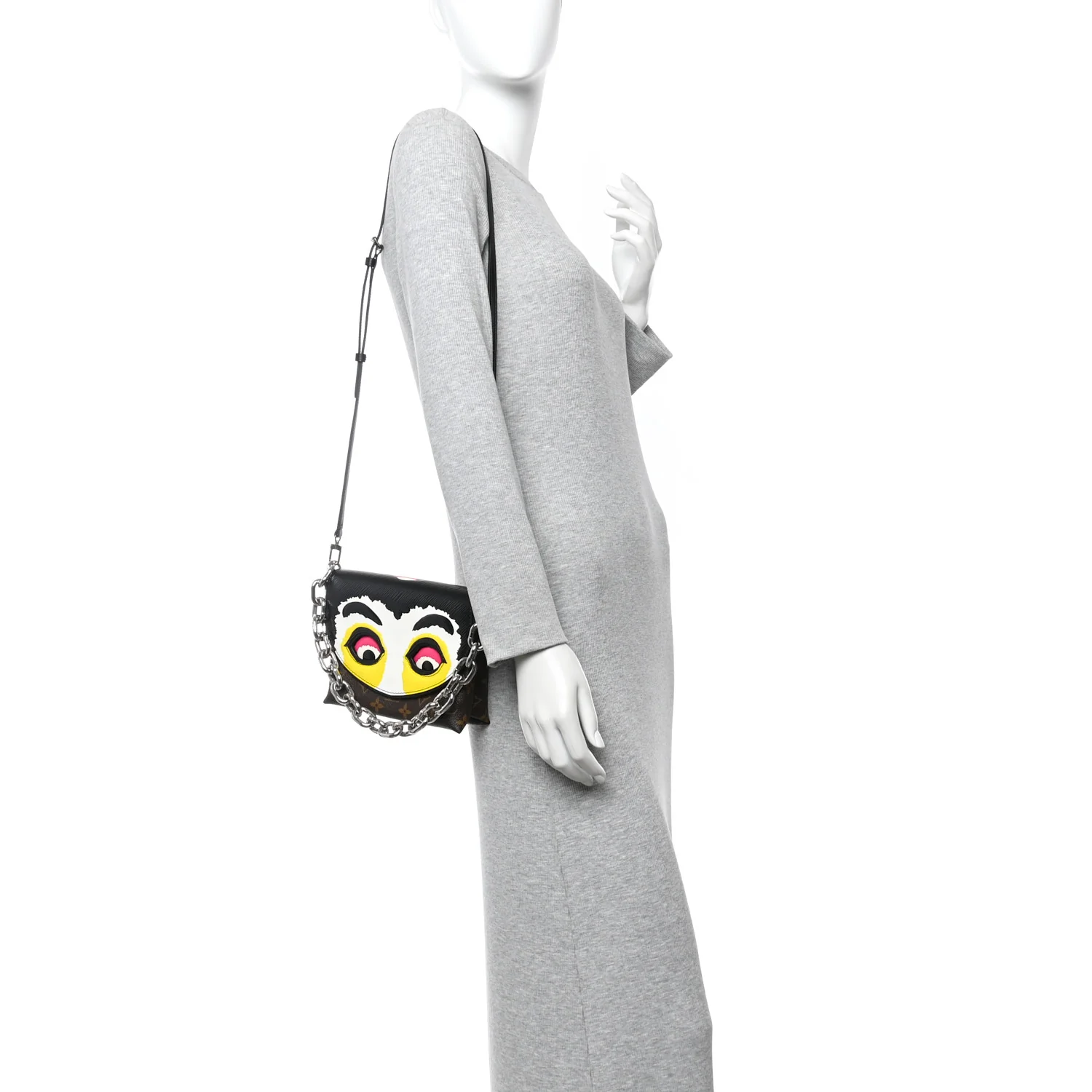 Monogram Kabuki Pochette Black - Image 2