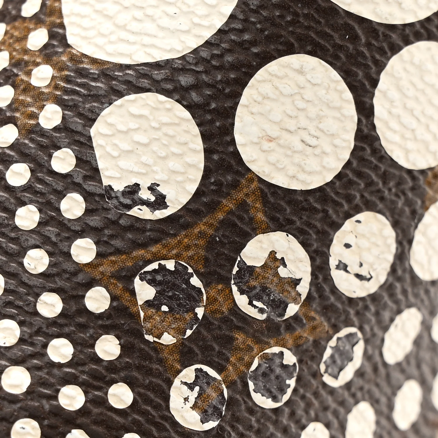 Monogram Kusama Waves Neverfull MM White - Image 19