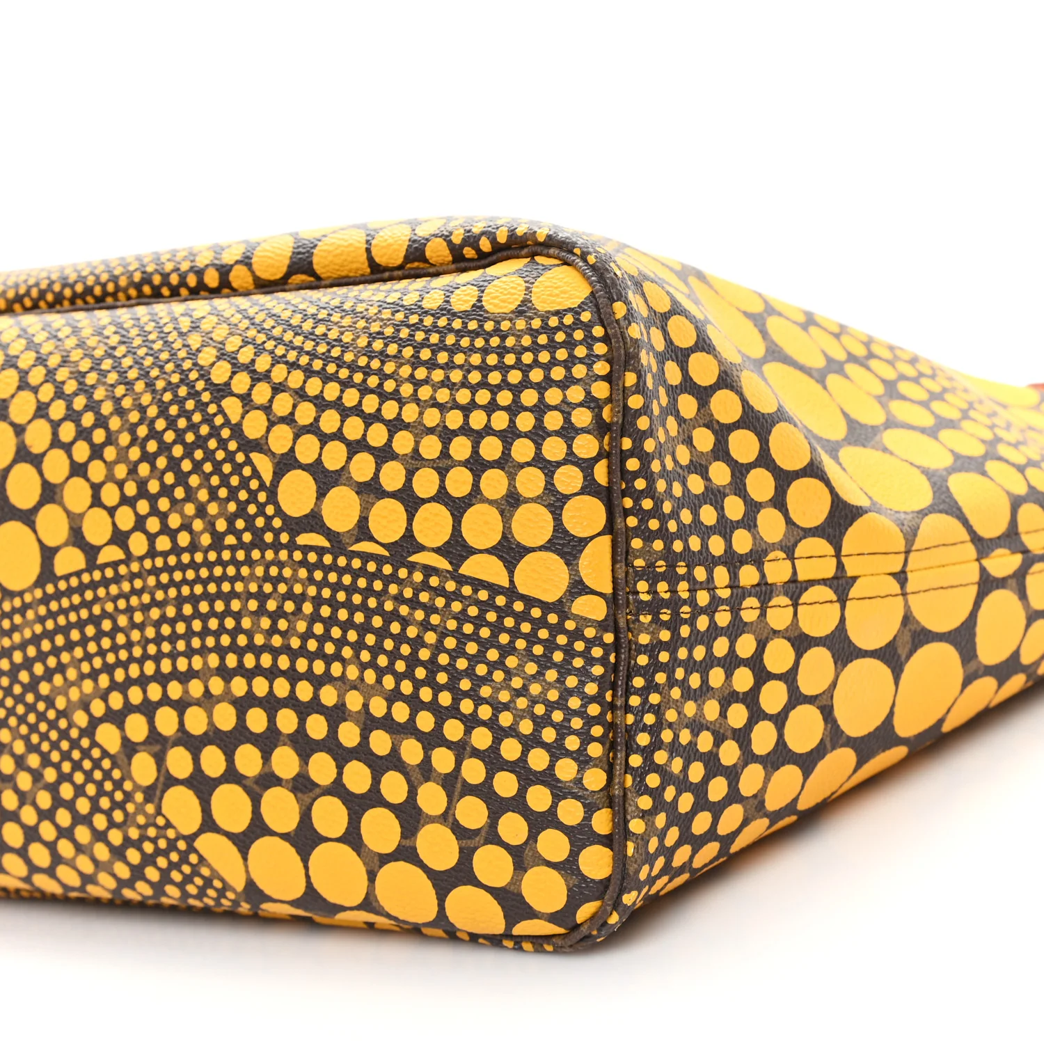 Monogram Kusama Waves Neverfull MM Yellow - Image 10
