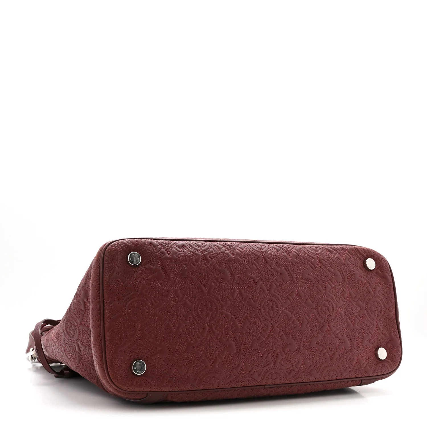 Monogram Lambskin Antheia Ixia MM Fuchsia - Image 4