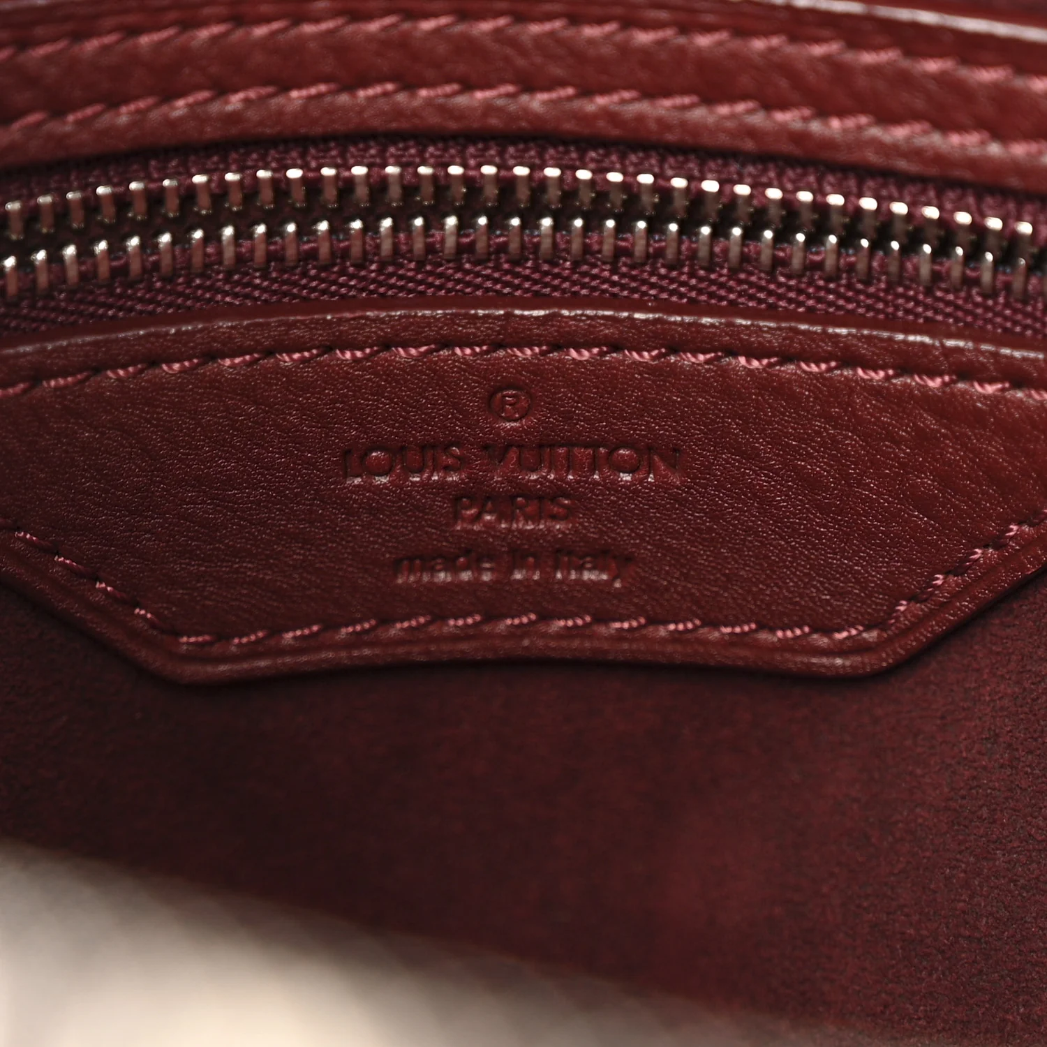 Monogram Lambskin Antheia Ixia MM Fuchsia - Image 6