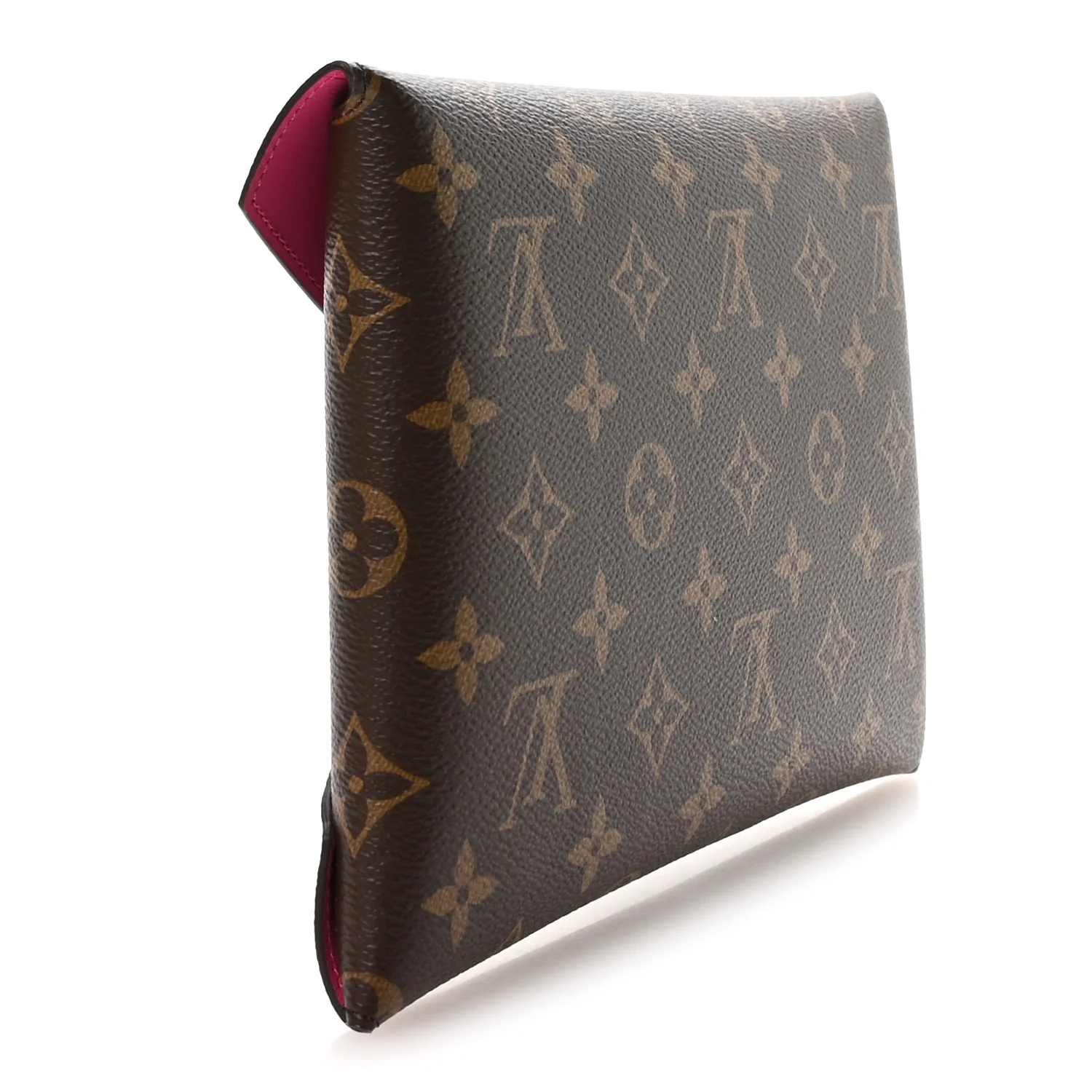 Monogram Large Kirigami Pochette Insert Fuchsia - Image 3