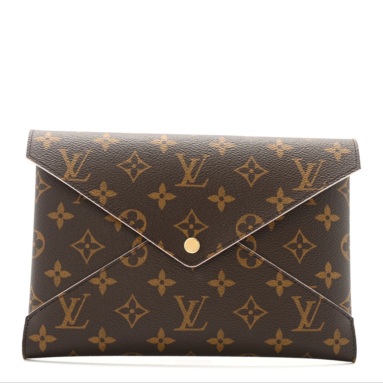 Monogram Large Kirigami Pochette Insert Rose Ballerine