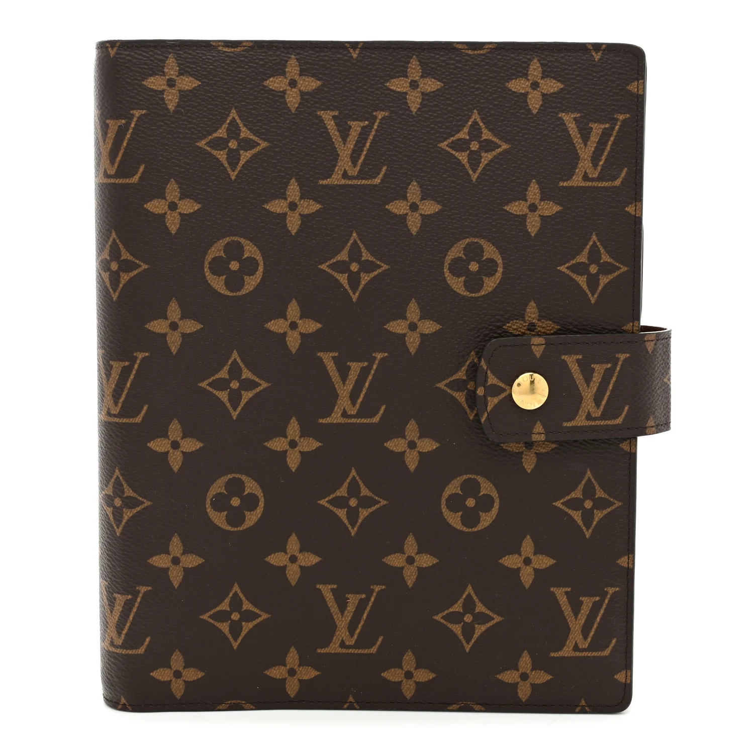 Monogram Large Ring Agenda Cover