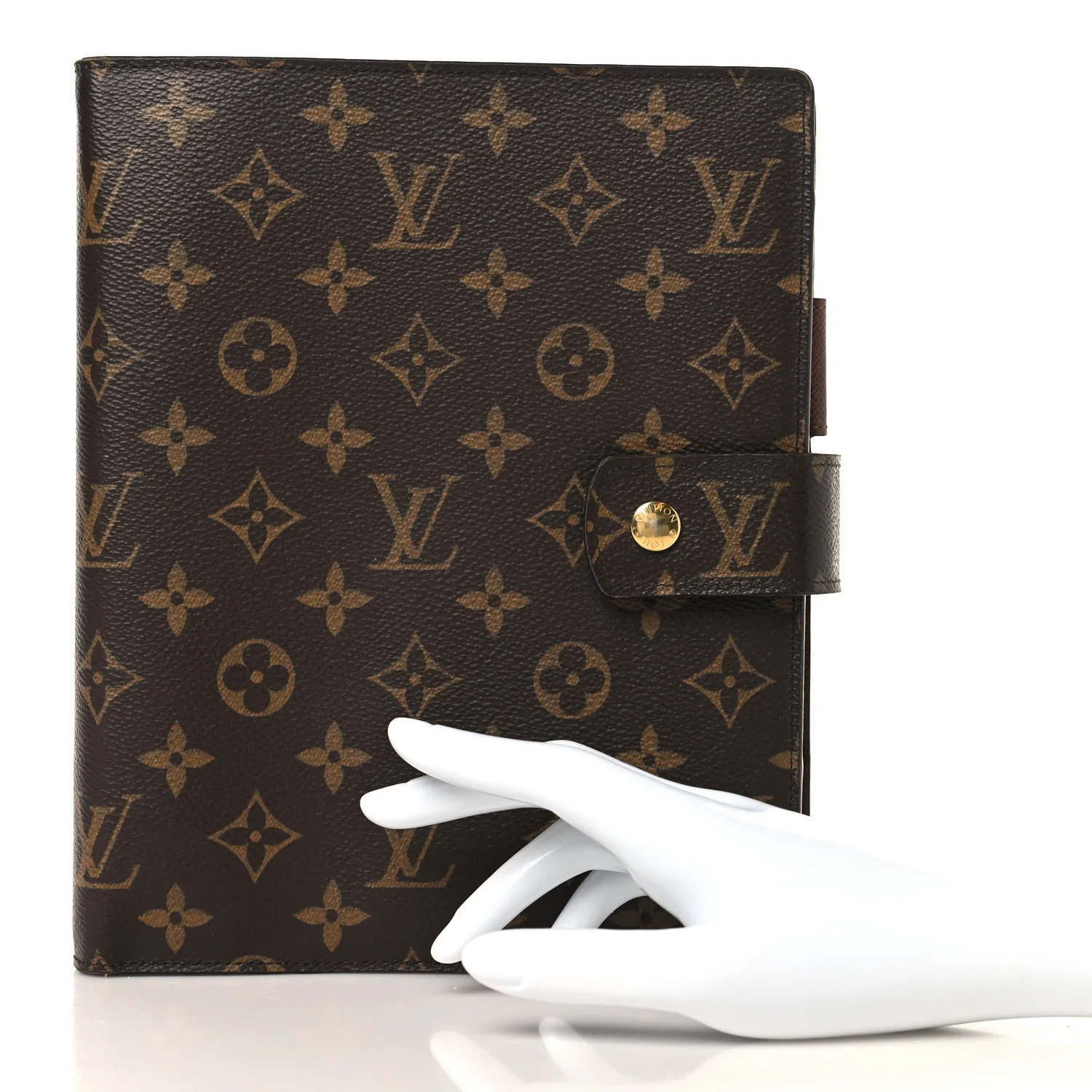 Monogram Large Ring Agenda Cover - Image 2
