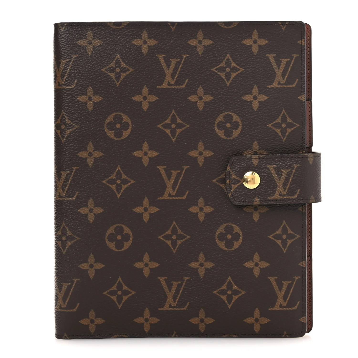 Monogram Large Ring Agenda Cover