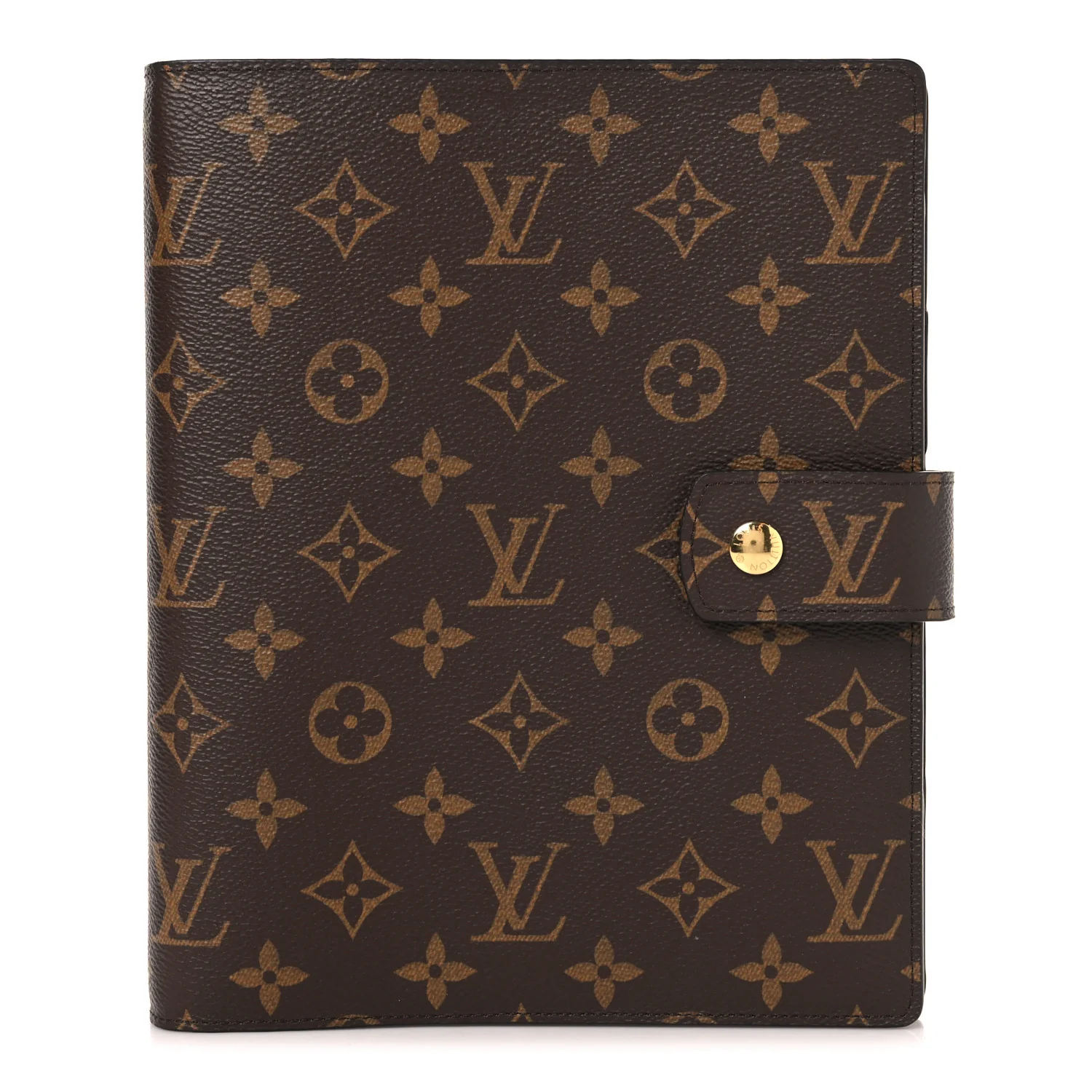 Monogram Large Ring Agenda Cover