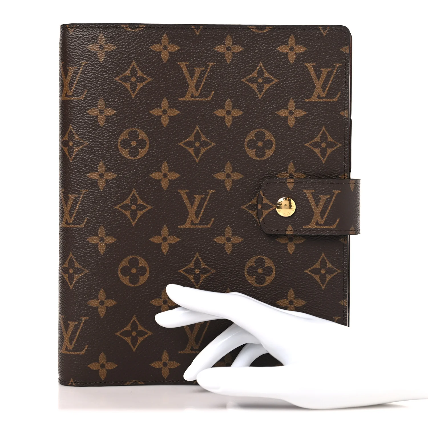 Monogram Large Ring Agenda Cover - Image 2