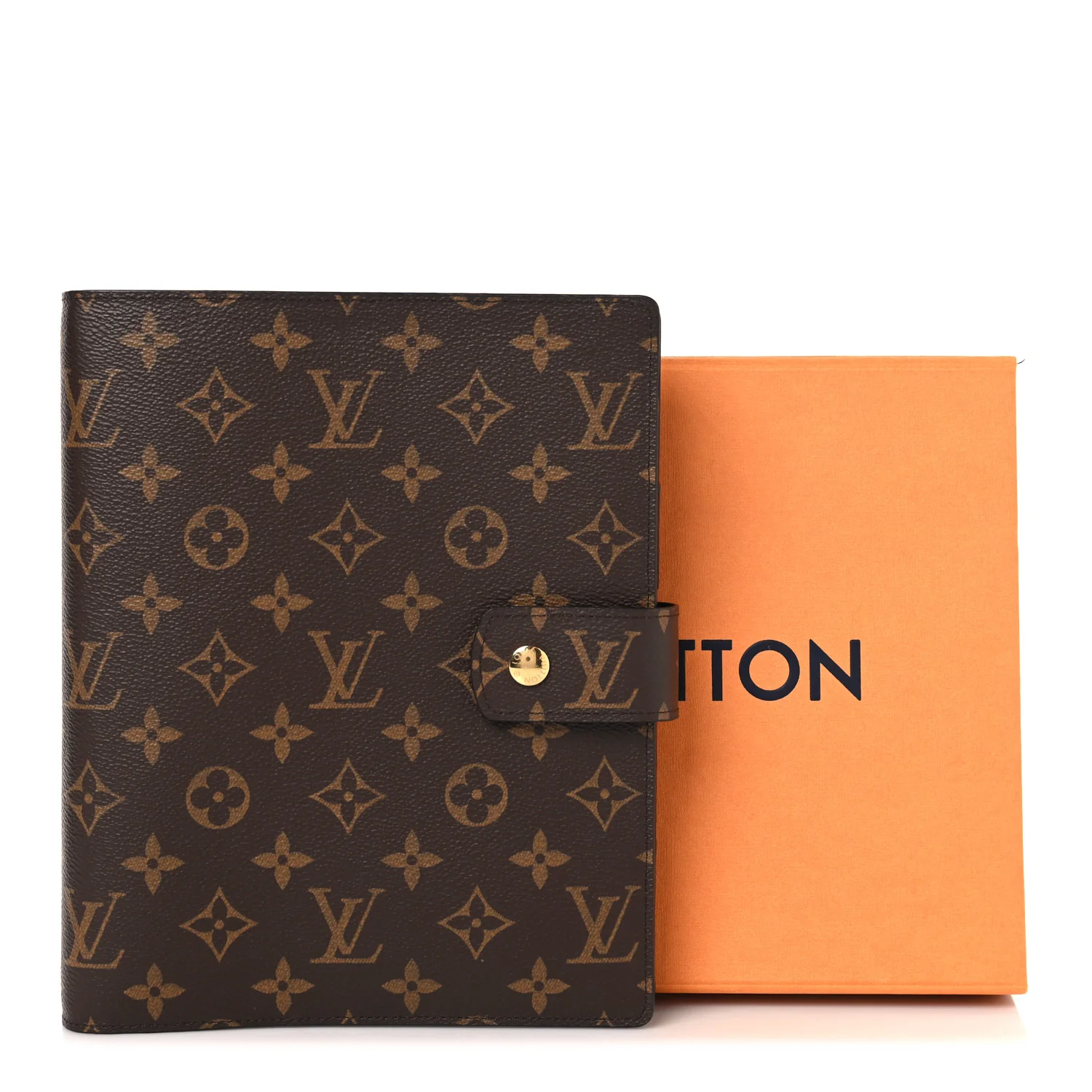 Monogram Large Ring Agenda Cover - Image 7