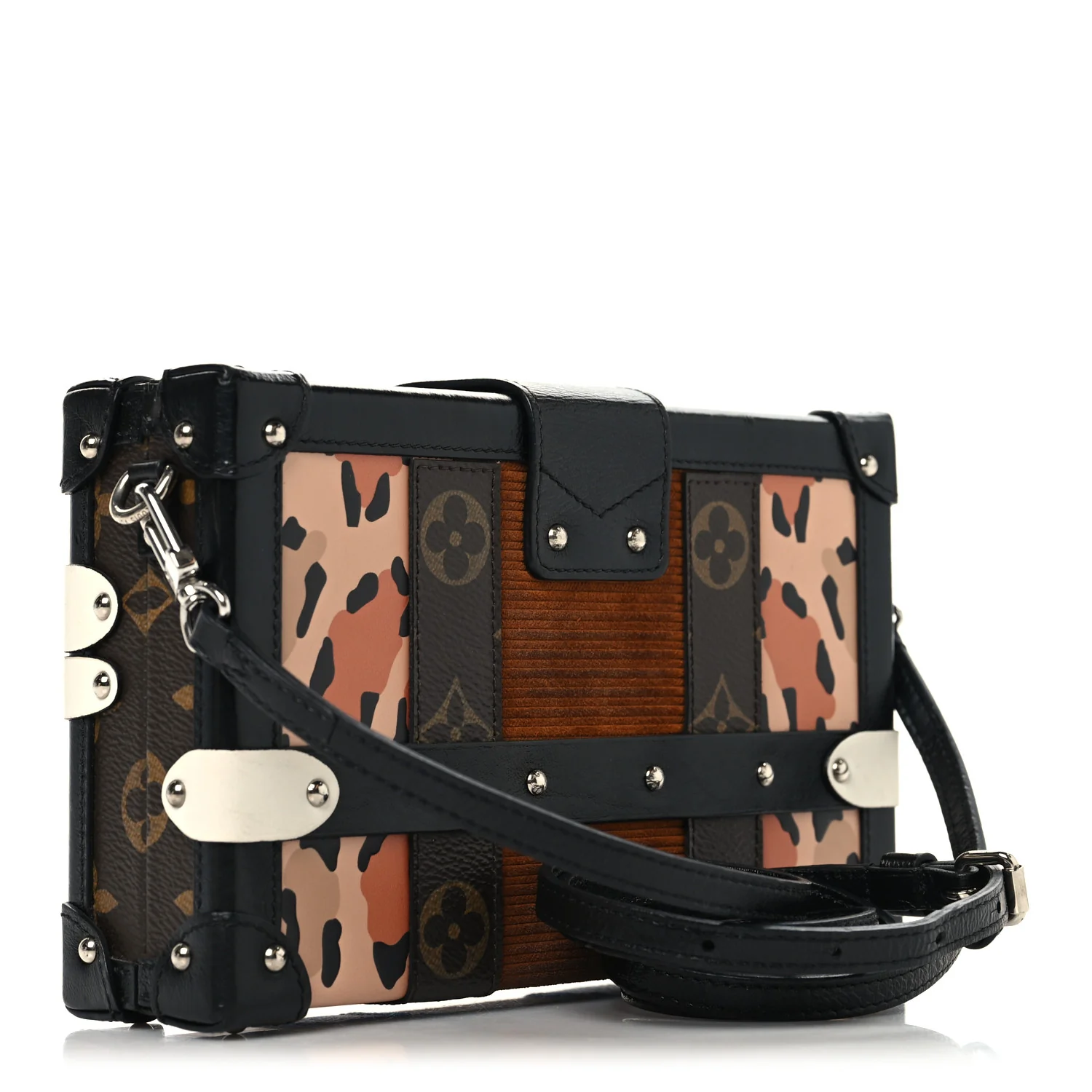 Monogram Leopard Corduroy Petite Malle - Image 3