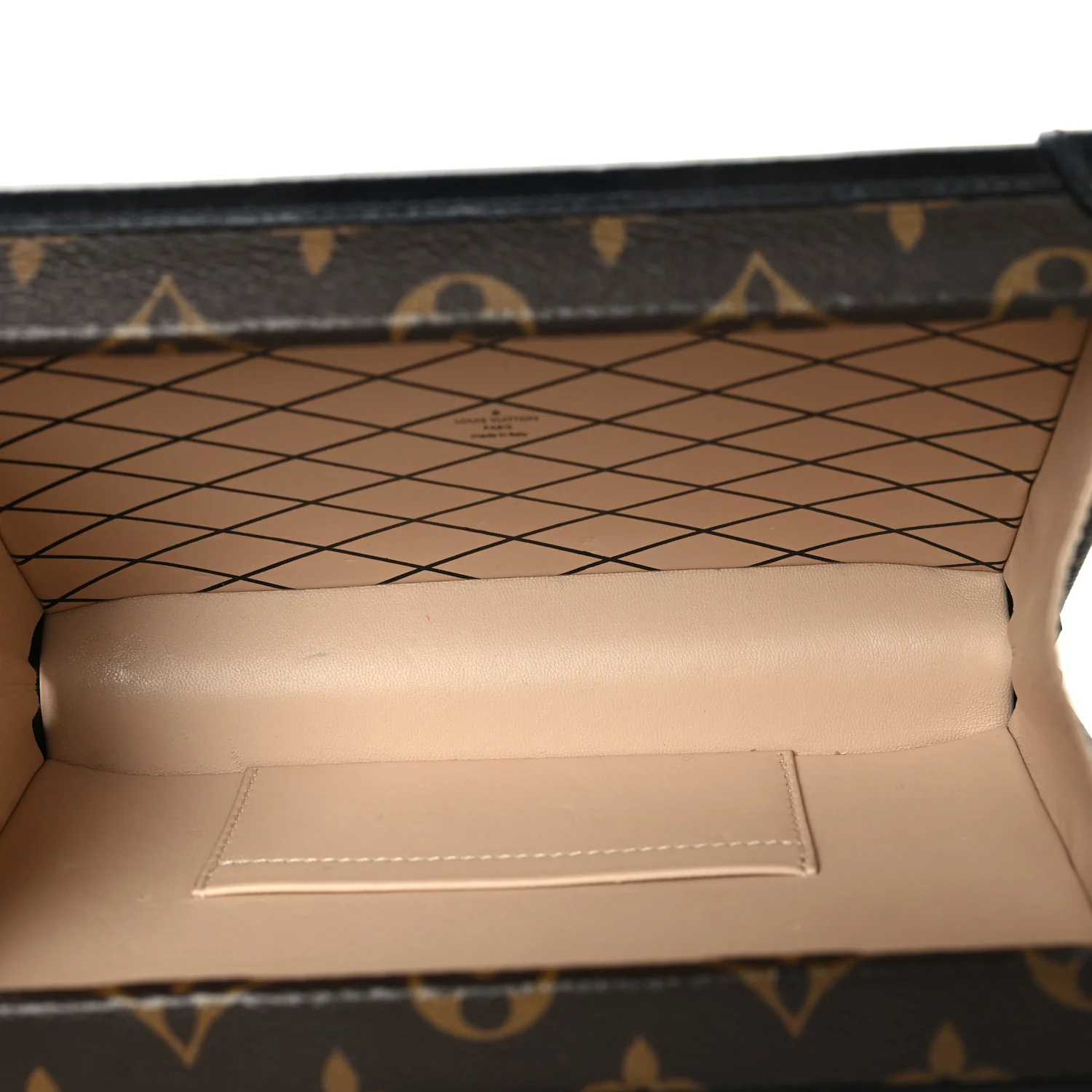 Monogram Leopard Corduroy Petite Malle - Image 5