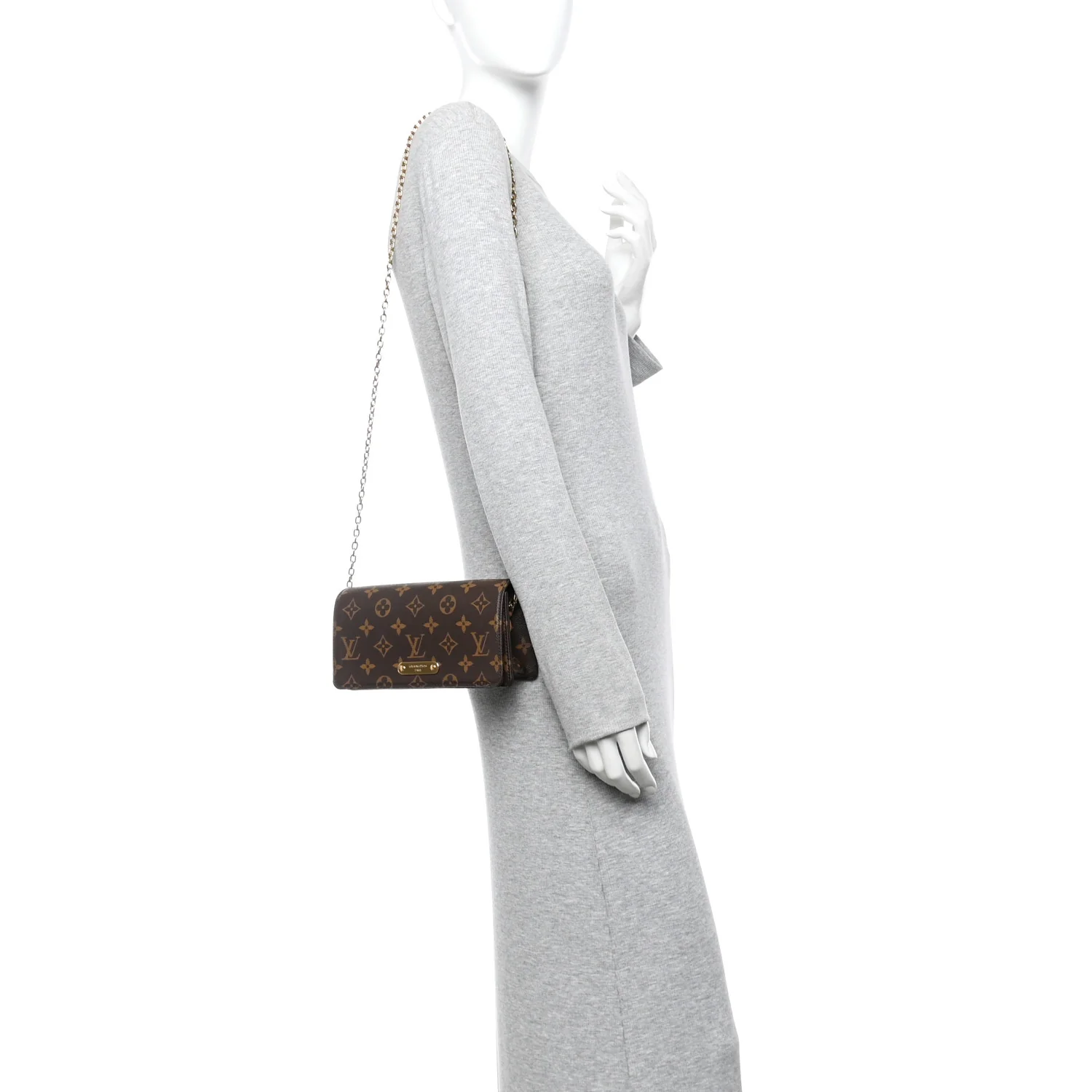 Monogram Lily Wallet On Chain - Image 2