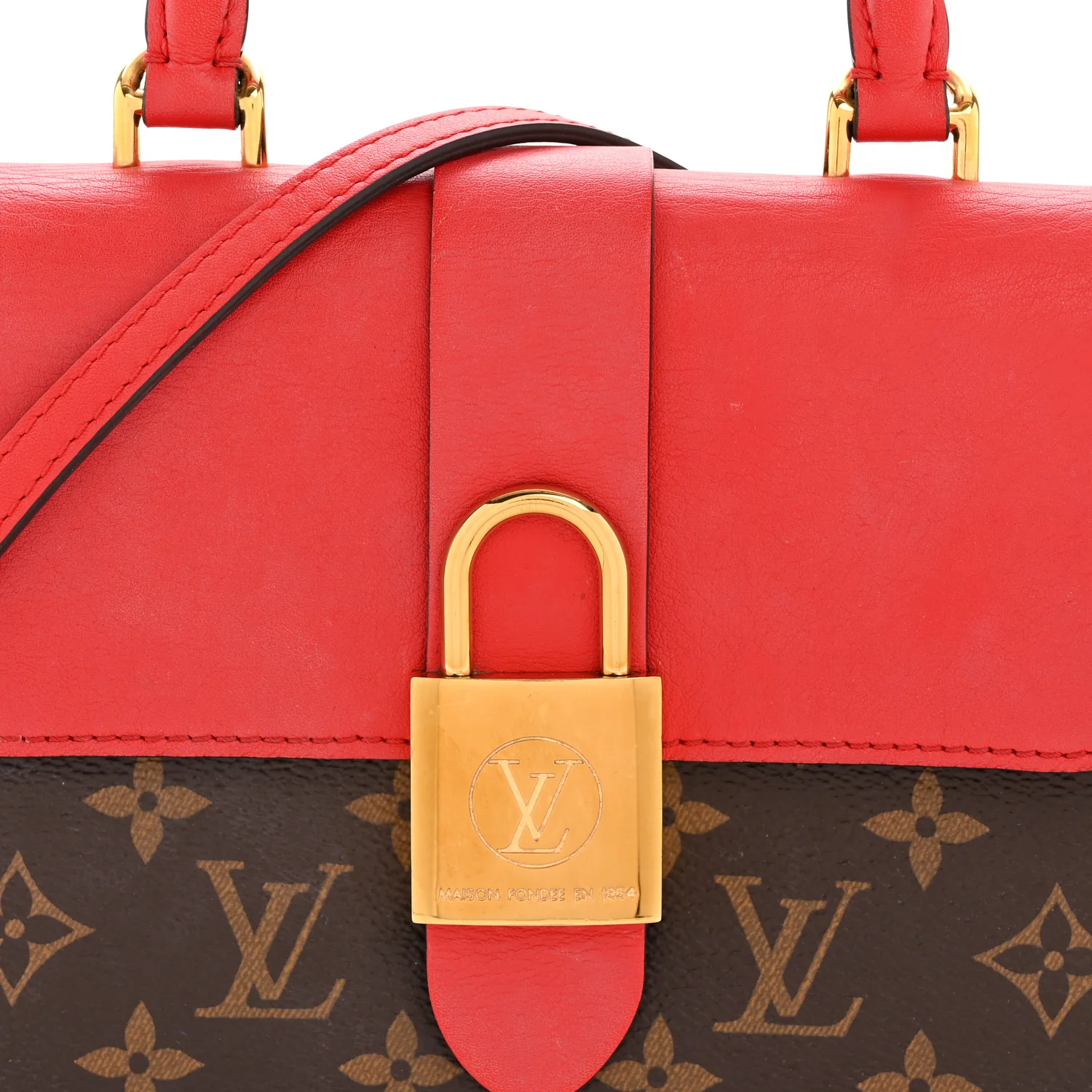 Monogram Locky BB Coquelicot - Image 8