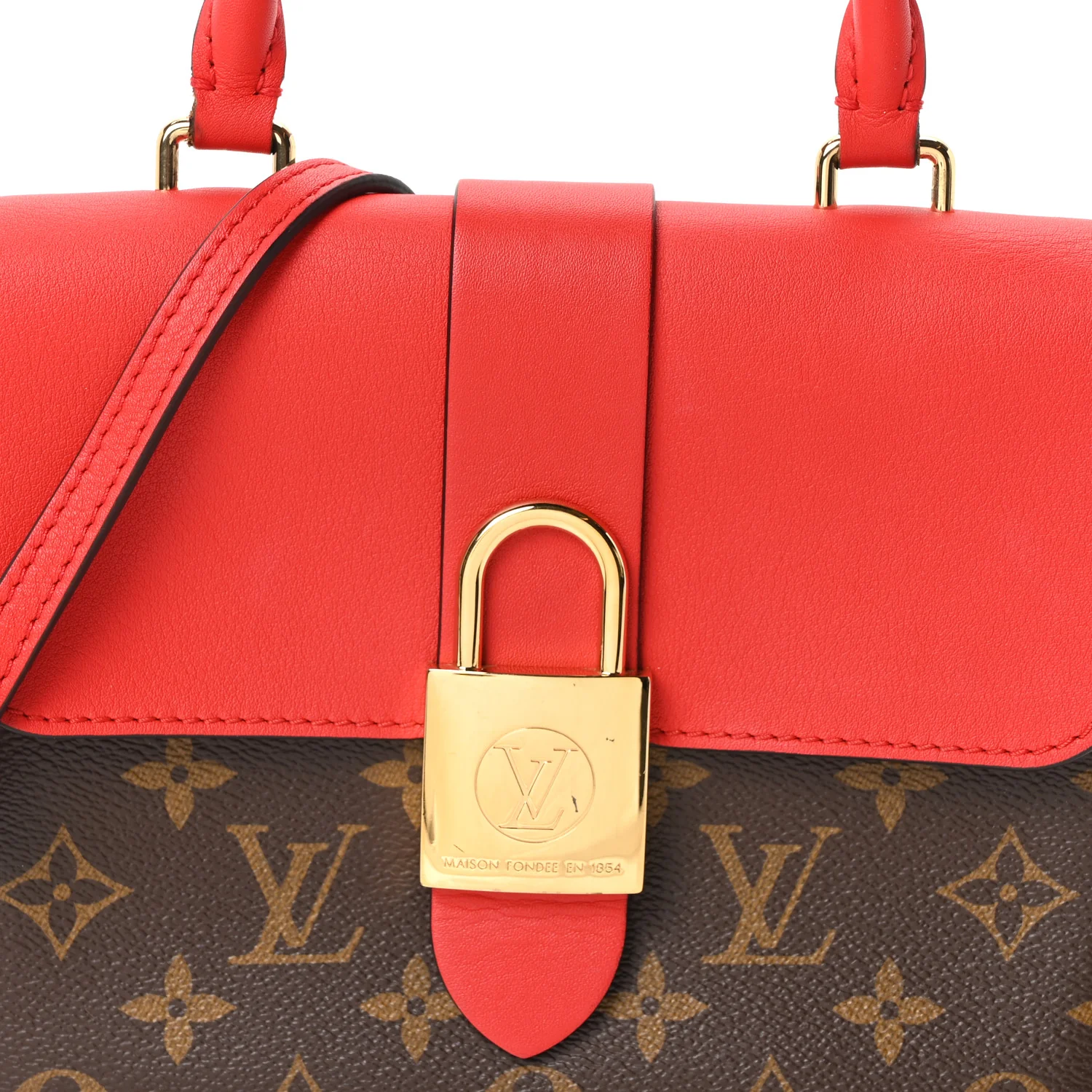 Monogram Locky BB Coquelicot - Image 7