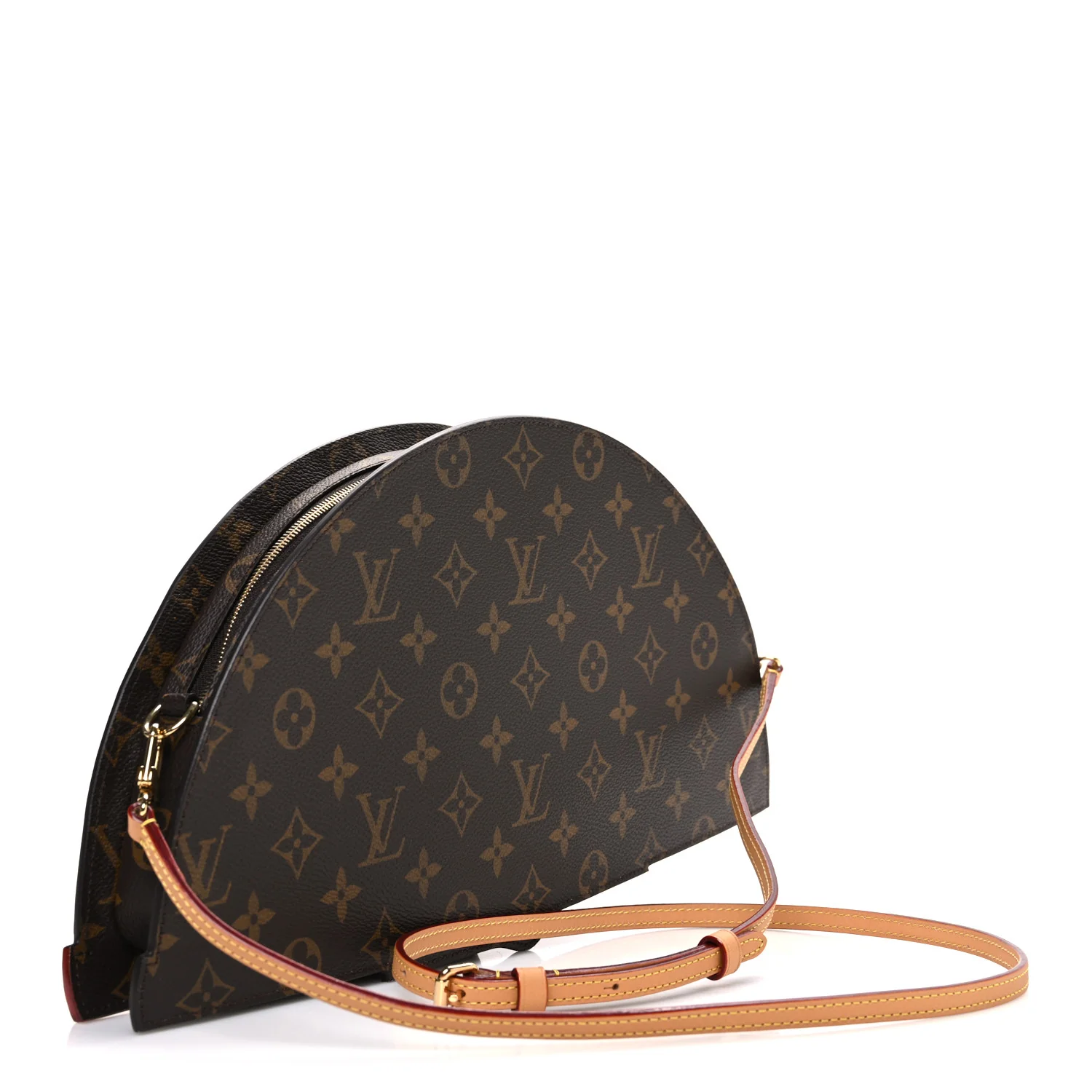 Monogram LV Fan Handbag - Image 4
