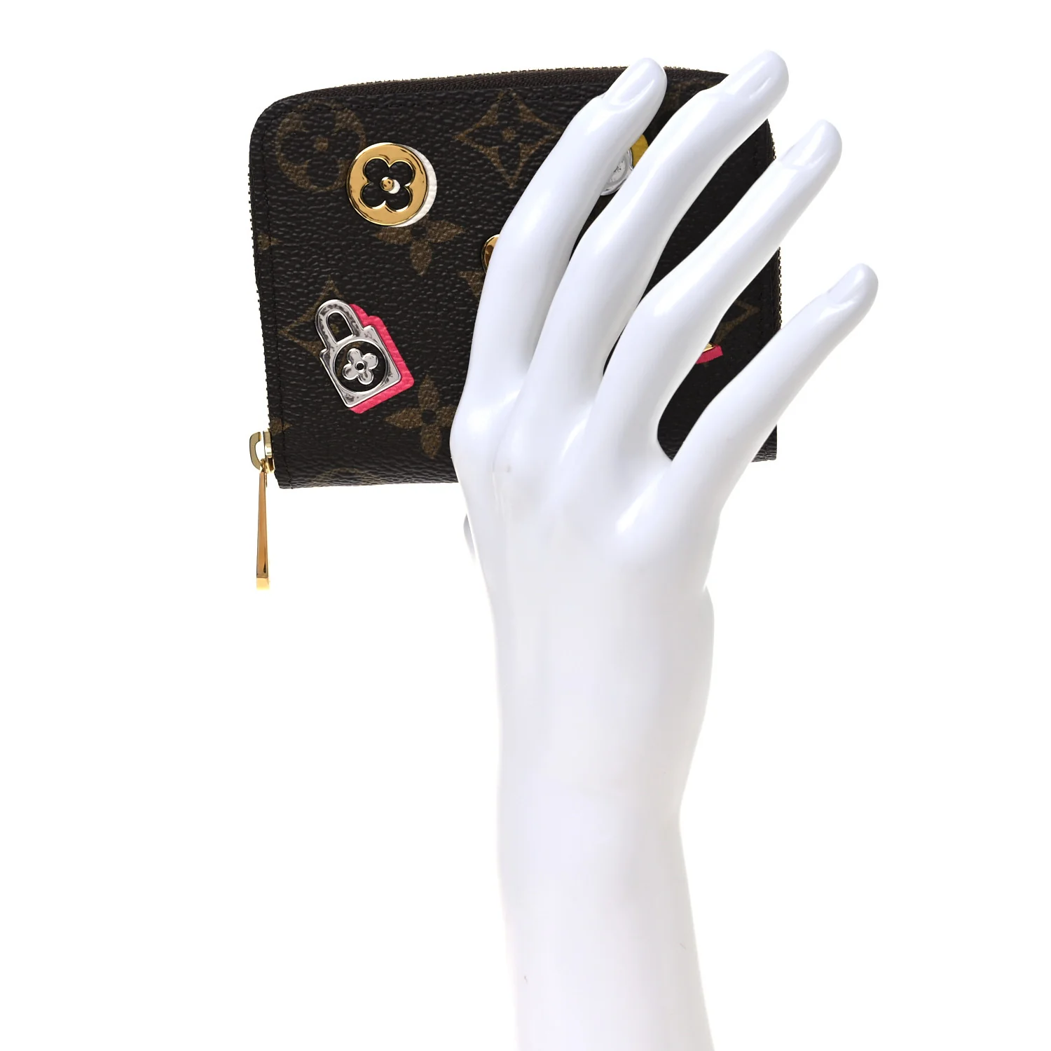 Monogram LV Love Lock Zippy Coin Purse - Image 2