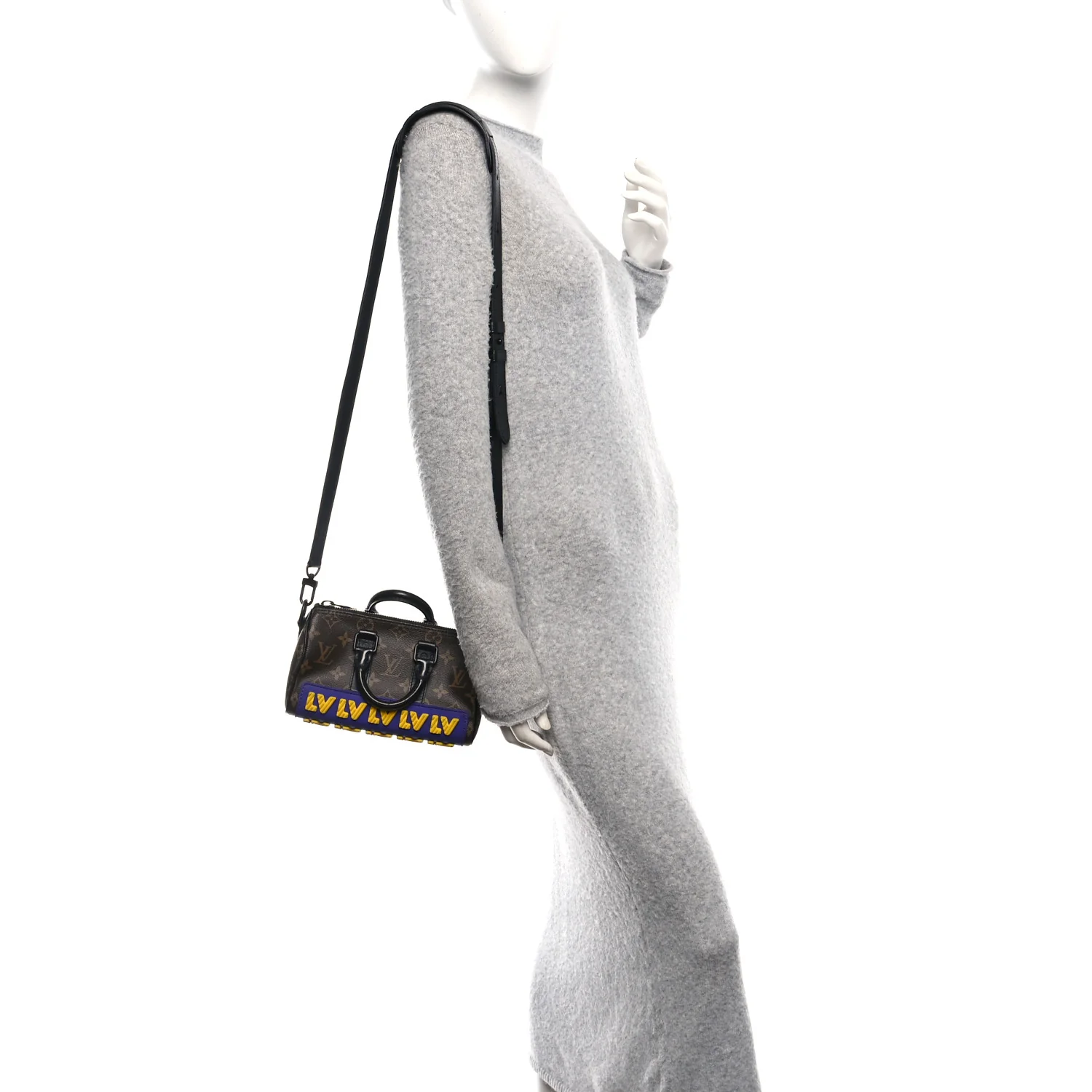 Monogram LV Rubber Keepall XS Multicolor - Image 2