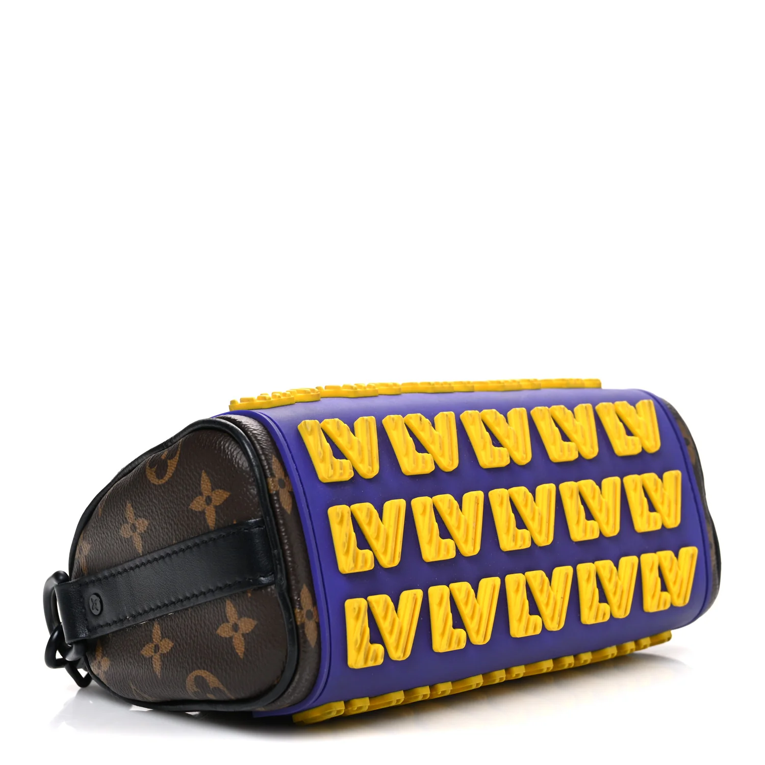 Monogram LV Rubber Keepall XS Multicolor - Image 4