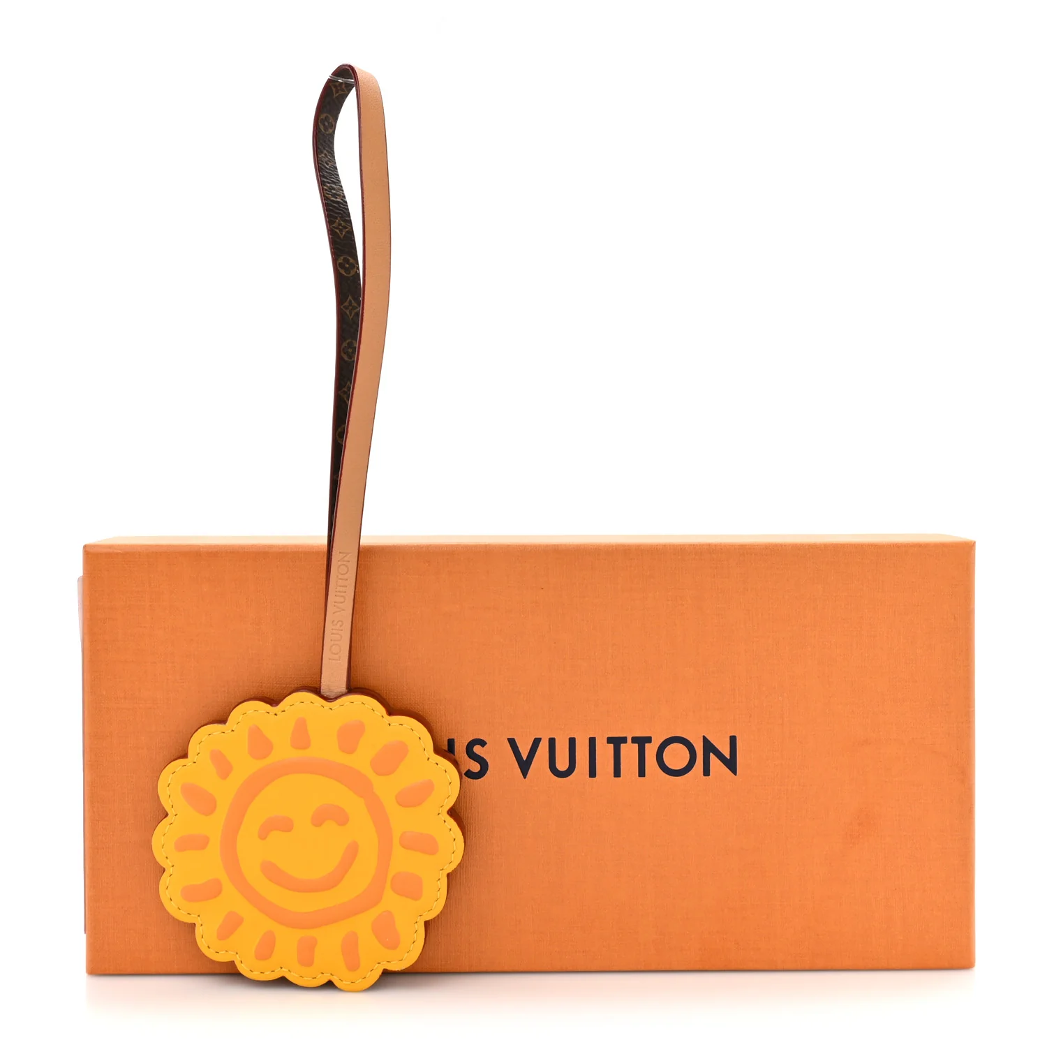 Monogram LV Sun Bag Charm Yellow - Image 5