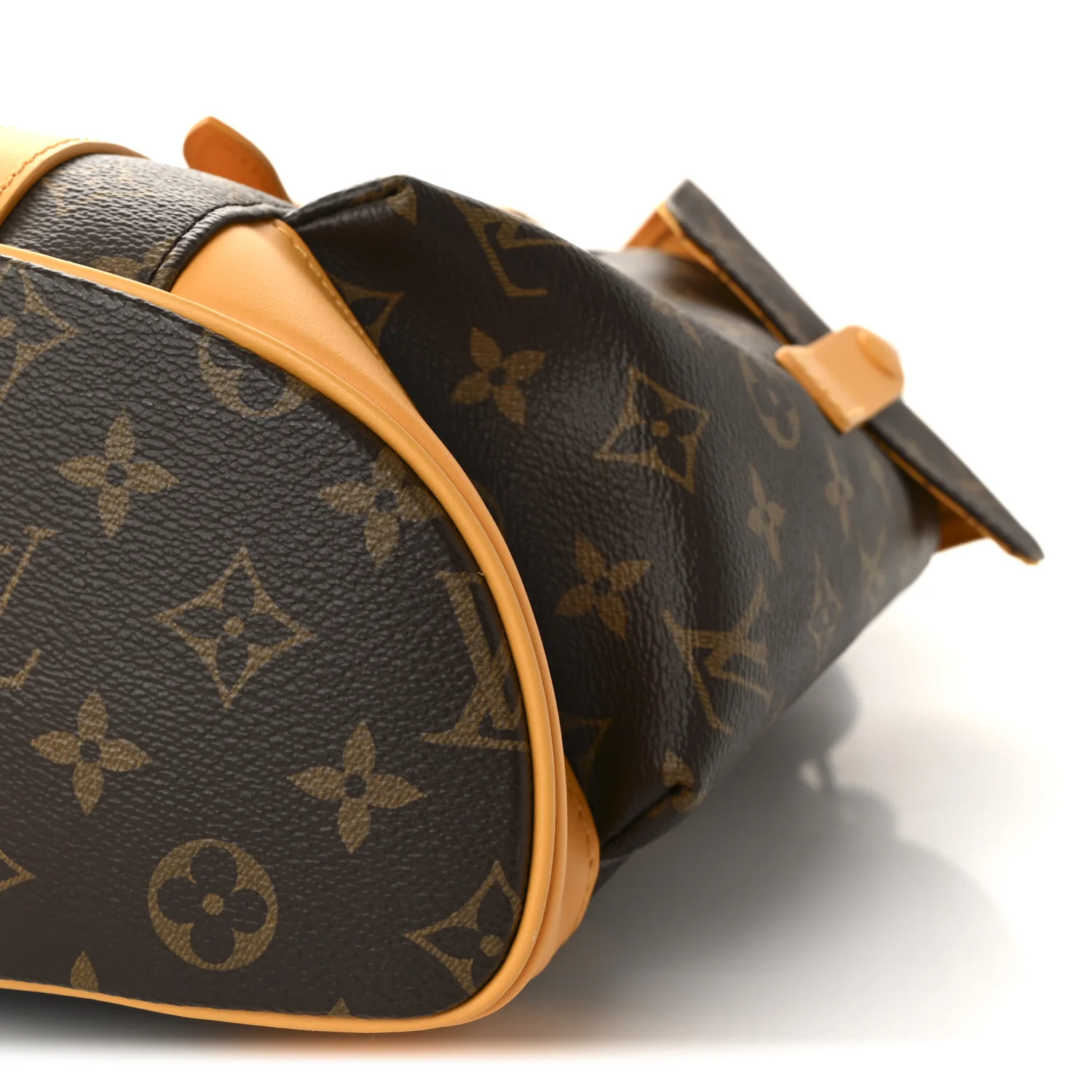 Monogram Macassar Christopher MM Backpack Safran Yellow - Image 9