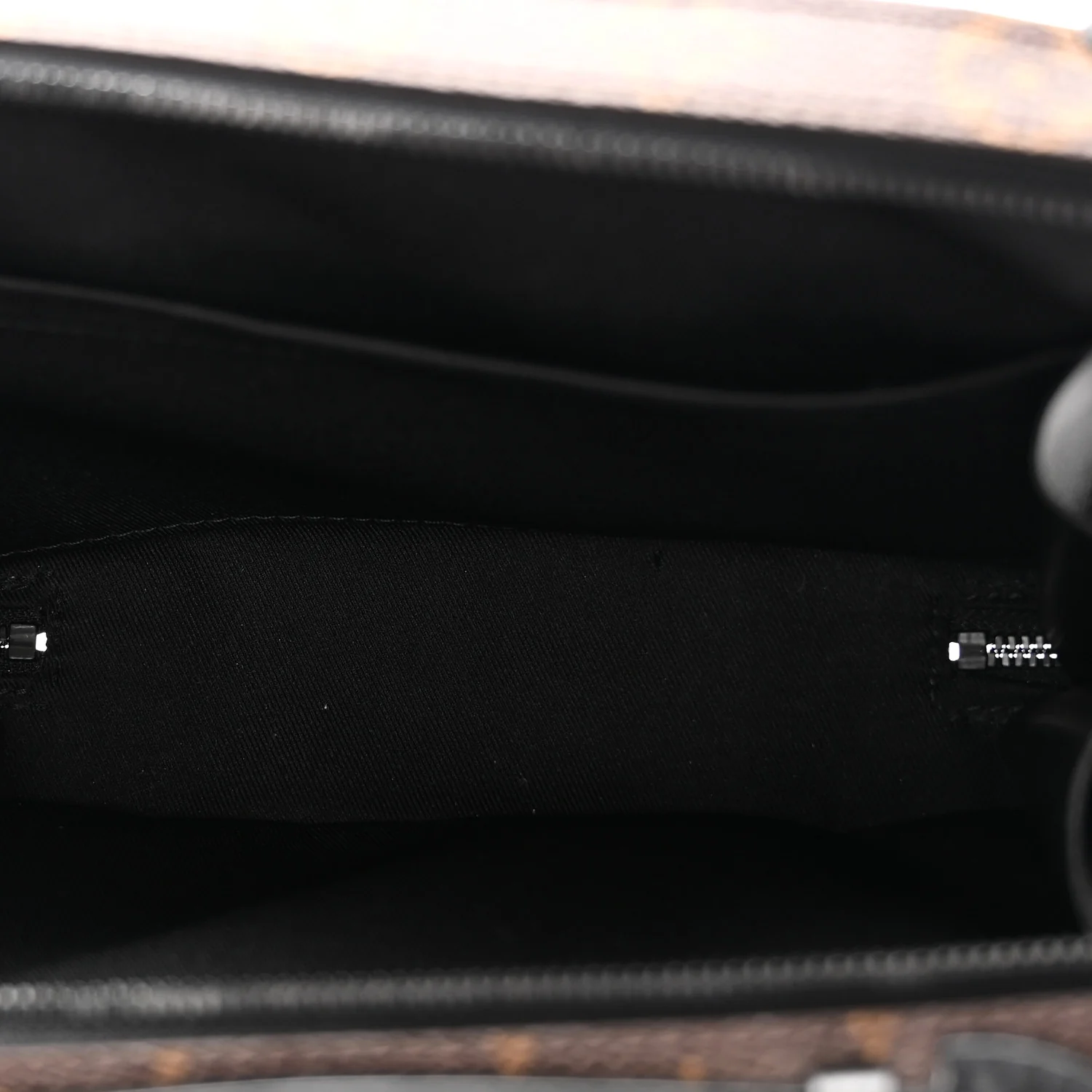 Monogram Macassar Handle Soft Trunk Black - Image 5