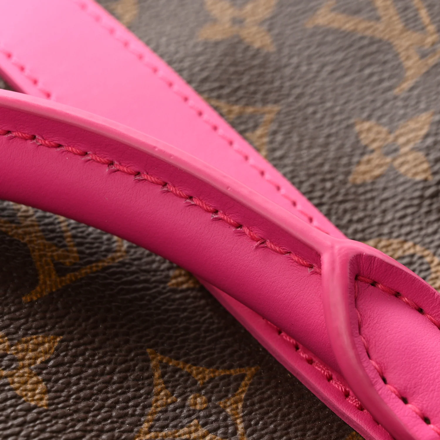 Monogram Macassar Keepall Bandouliere 50 Fuchsia - Image 11