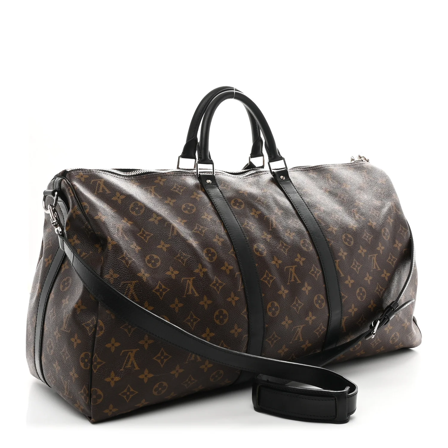 Monogram Macassar Keepall Bandouliere 55 - Image 2