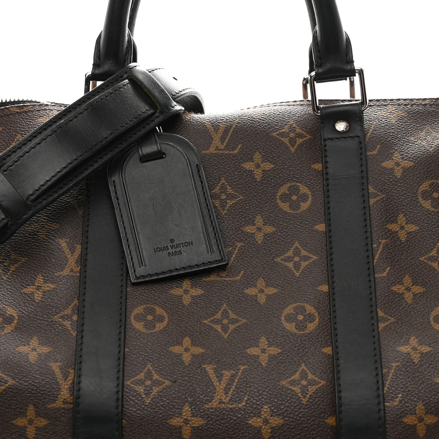 Monogram Macassar Keepall Bandouliere 55 - Image 7