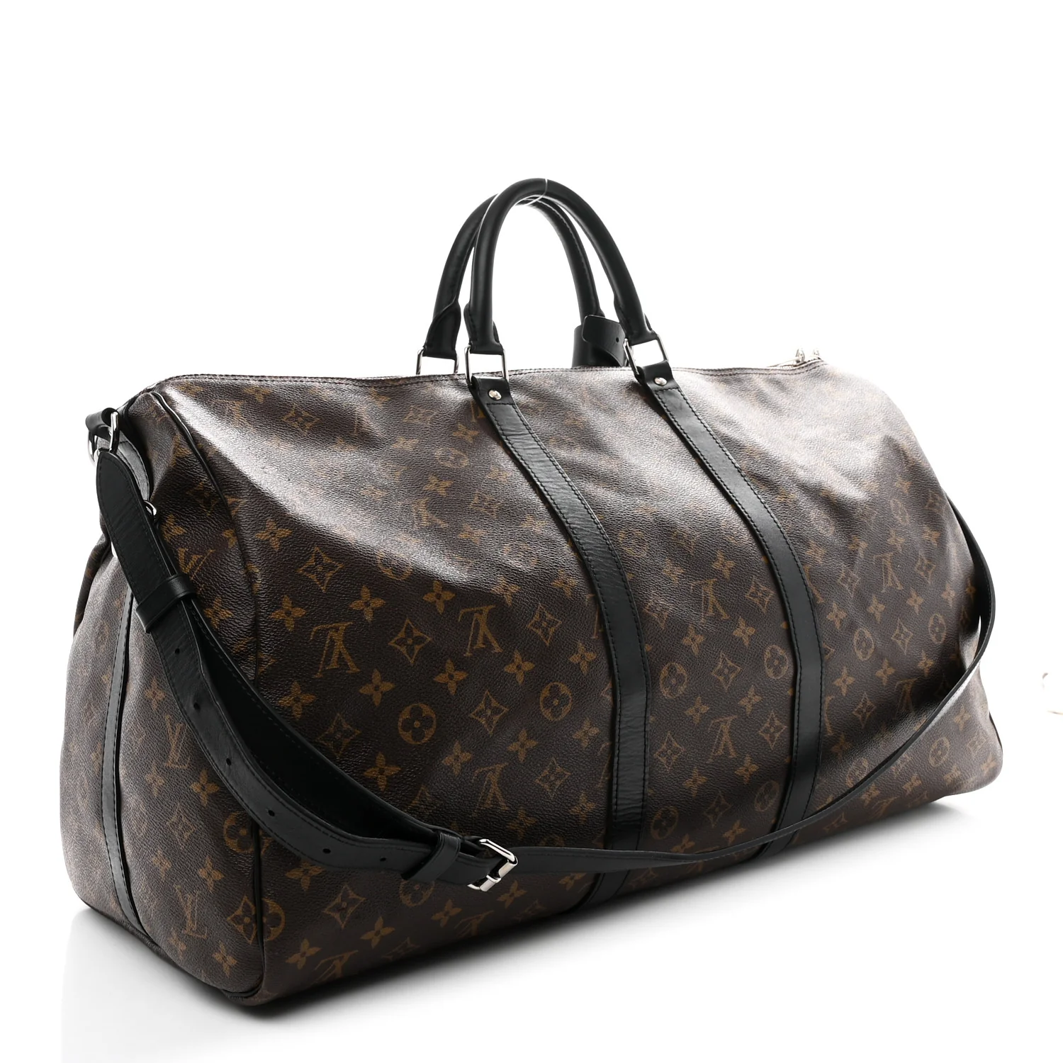 Monogram Macassar Keepall Bandouliere 55 - Image 2