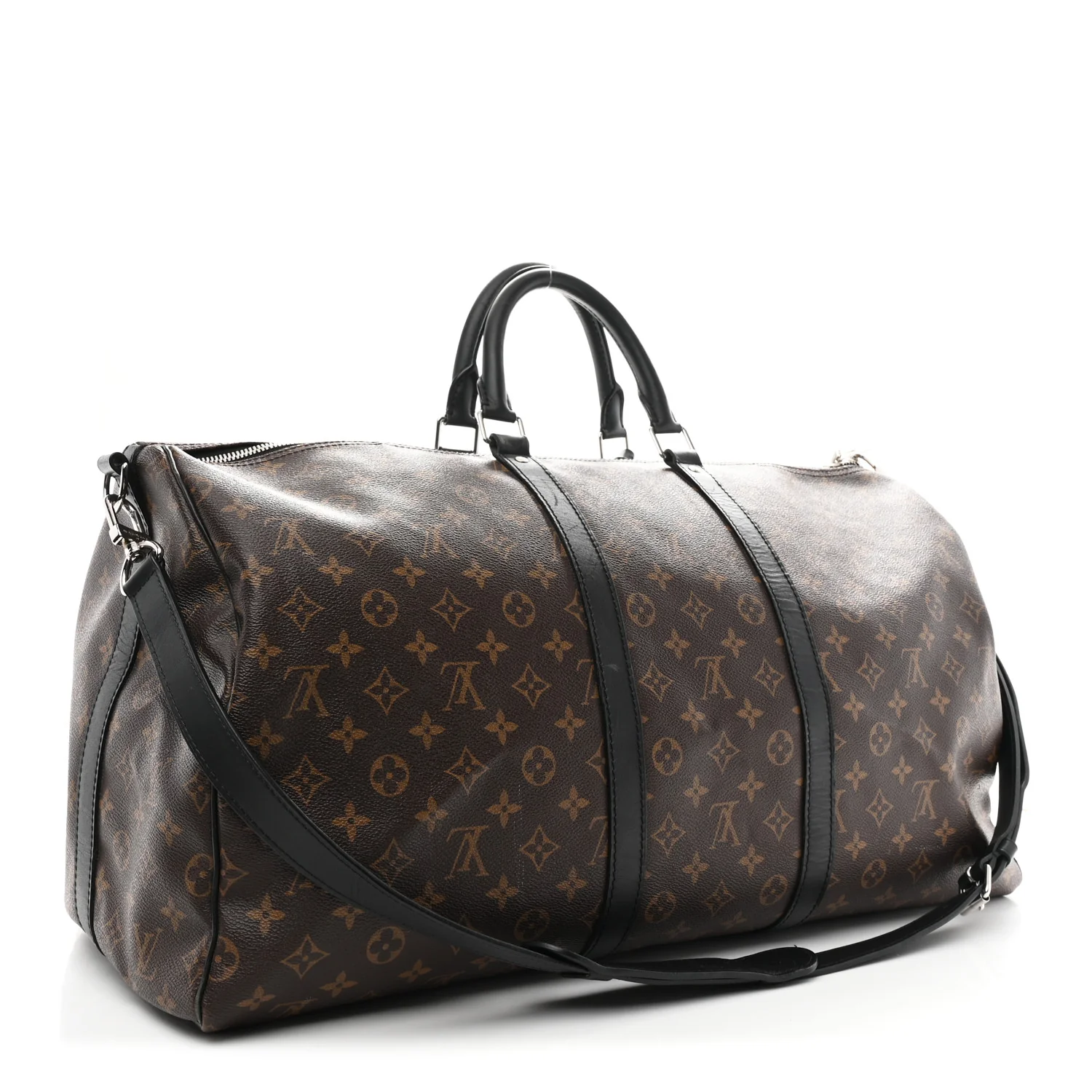 Monogram Macassar Keepall Bandouliere 55 - Image 2