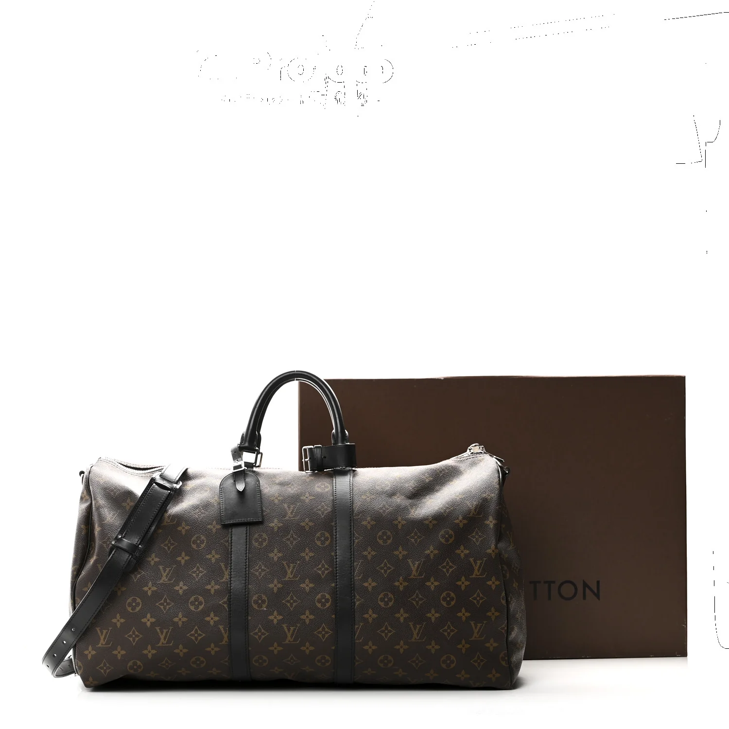 Monogram Macassar Keepall Bandouliere 55 - Image 10