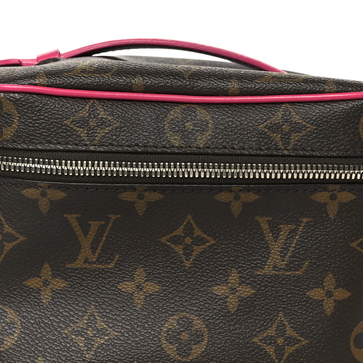 Monogram Macassar Nice Mini Fuchsia - Image 8