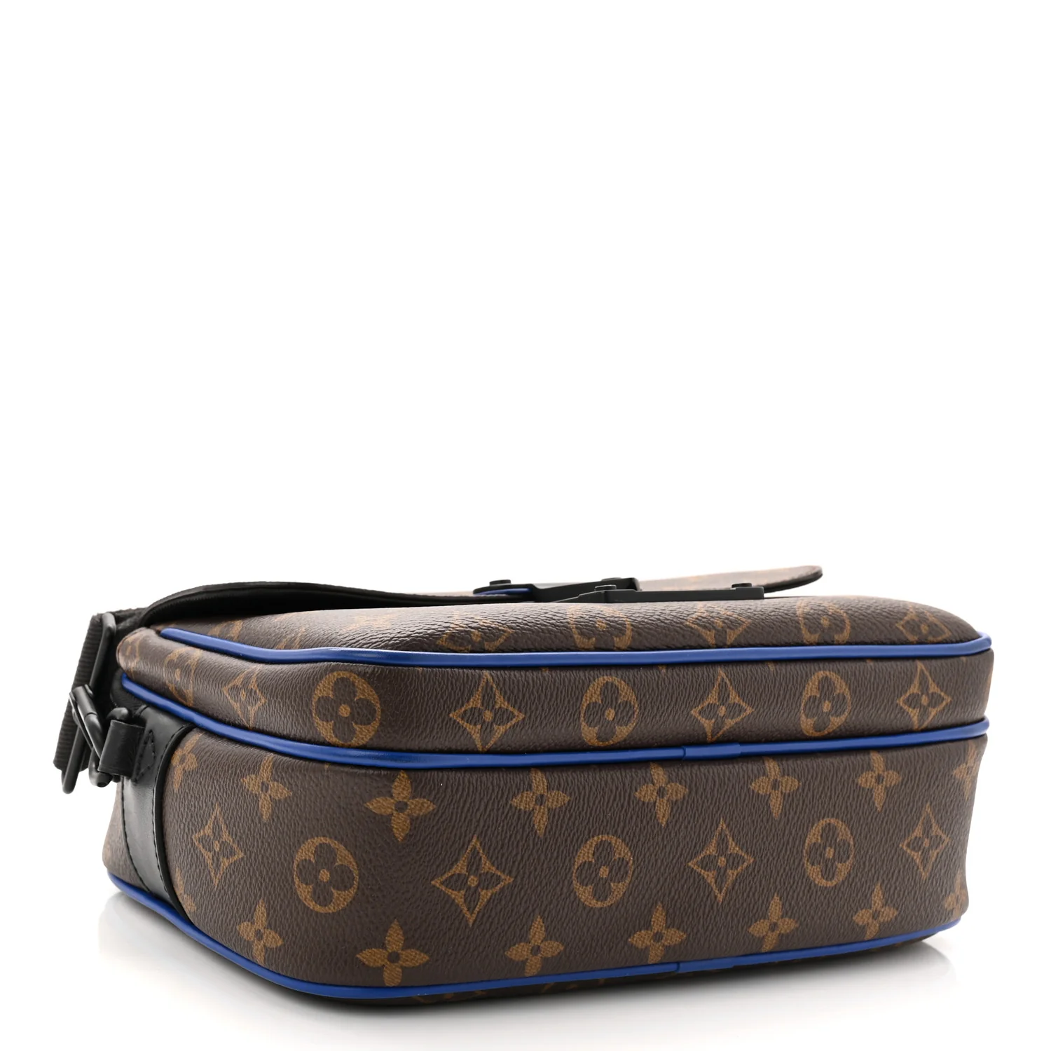 Monogram Macassar S Lock Messenger Blue - Image 4