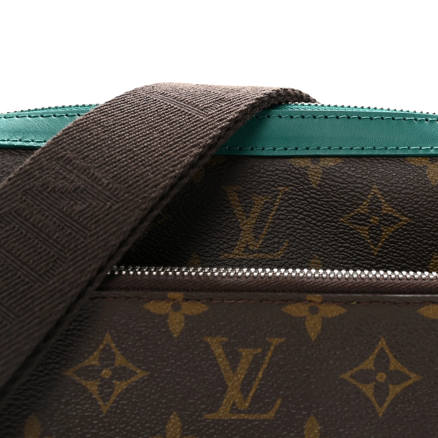 Monogram Macassar Trio Messenger Borneo Green - Image 7