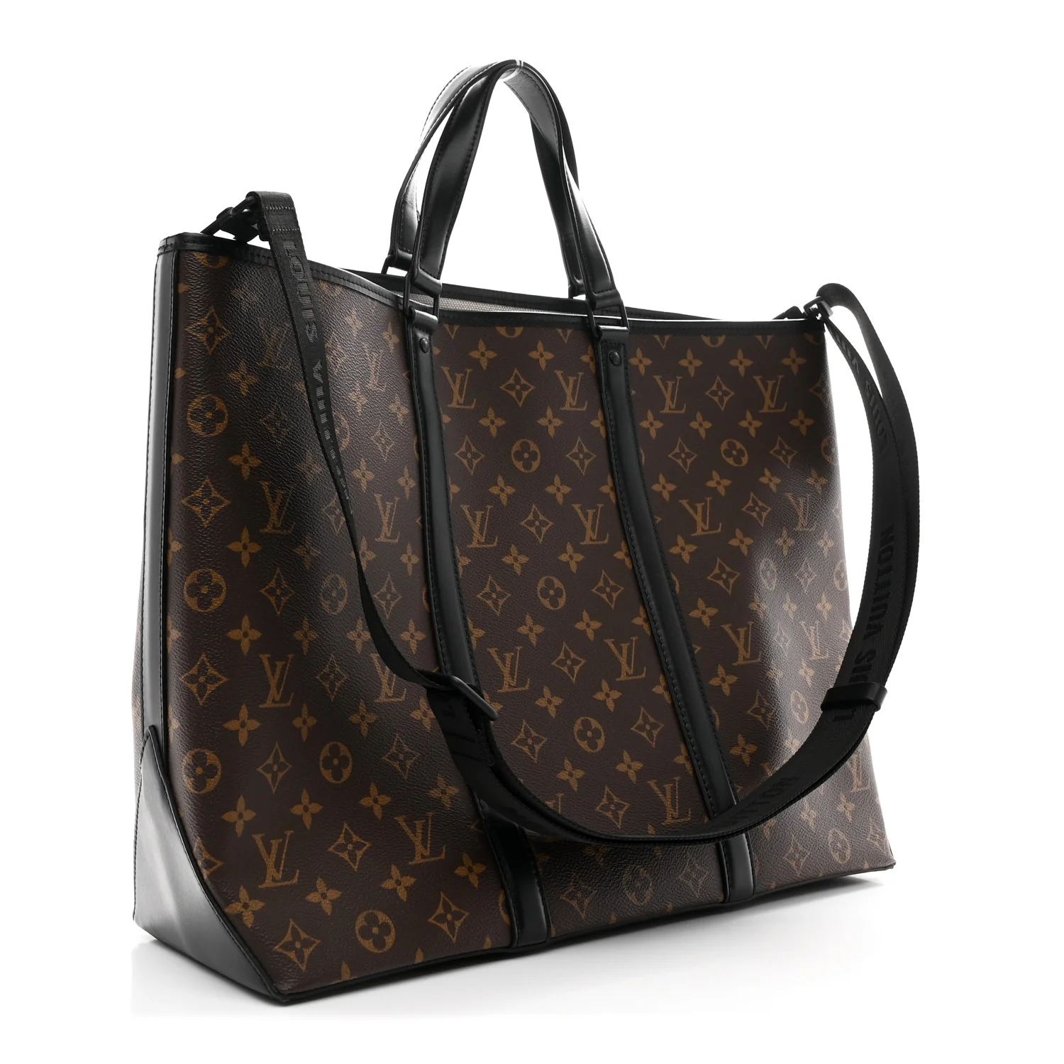 Monogram Macassar Weekend Tote GM - Image 3