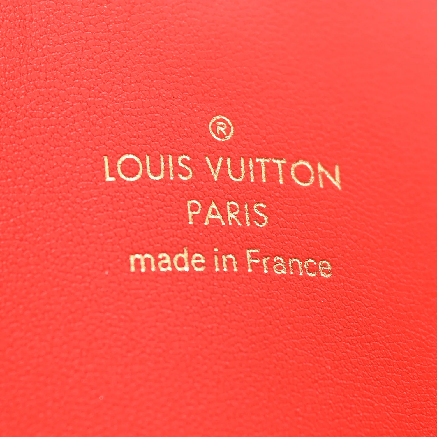 Monogram Medium Kirigami Pochette Insert Coquelicot - Image 6
