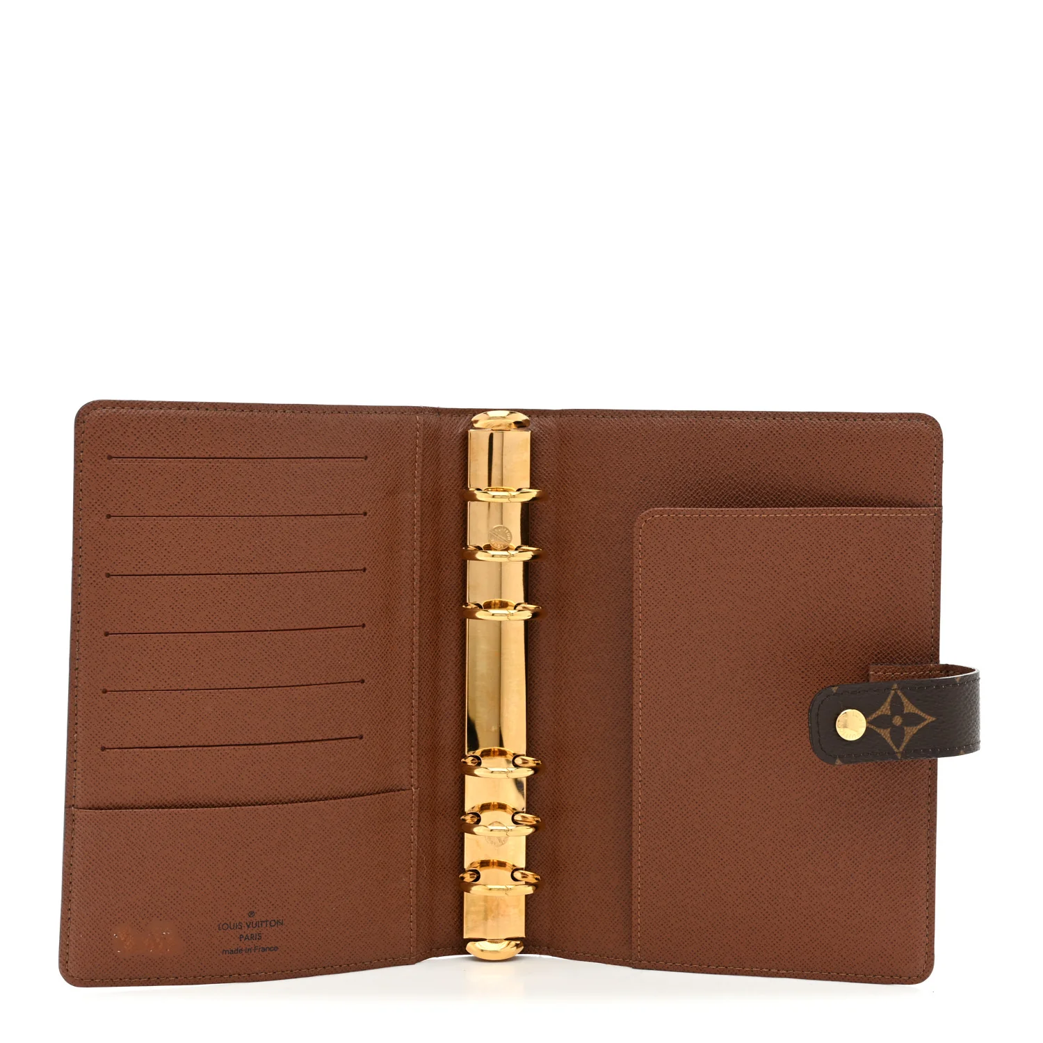 Monogram Medium Ring Agenda Cover - Image 5