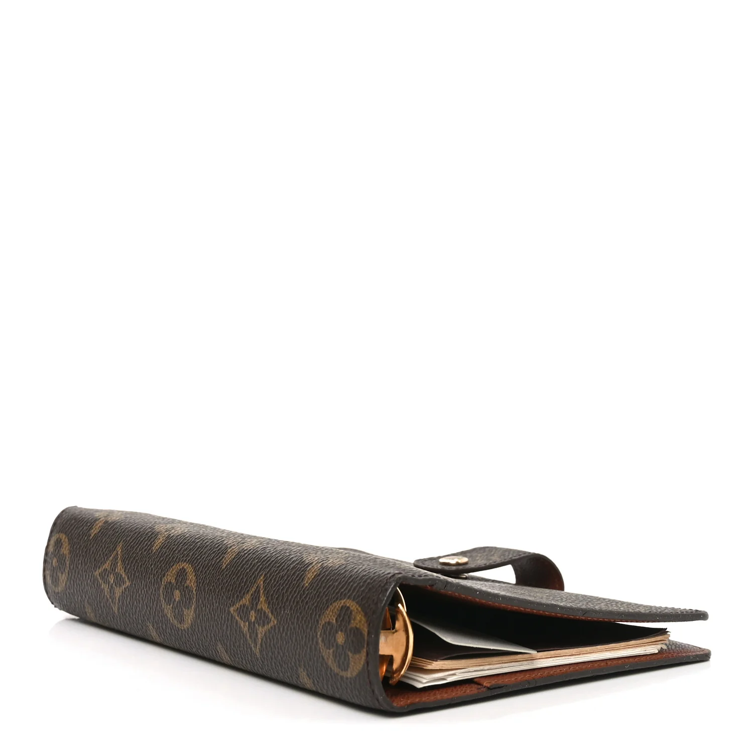 Monogram Medium Ring Agenda Cover - Image 4
