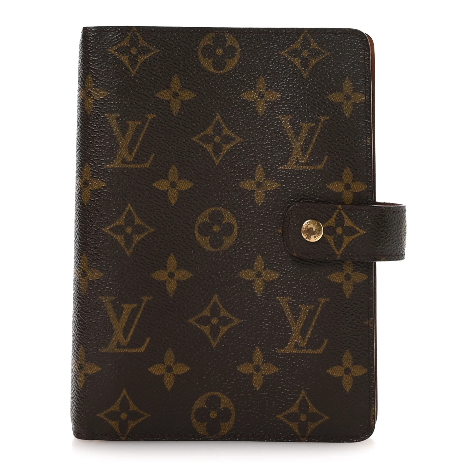 Monogram Medium Ring Agenda Cover